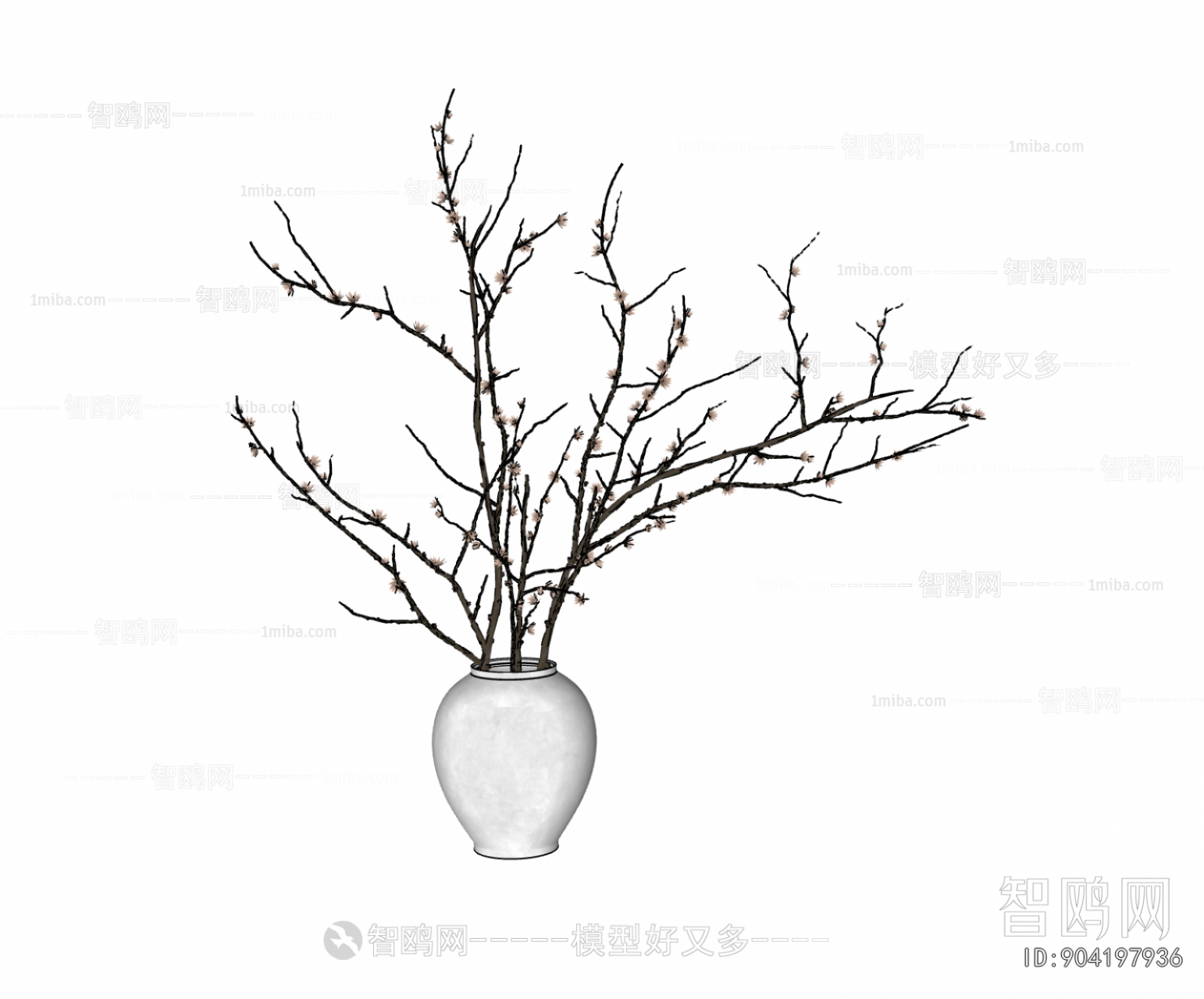 New Chinese Style Flower Arrangement