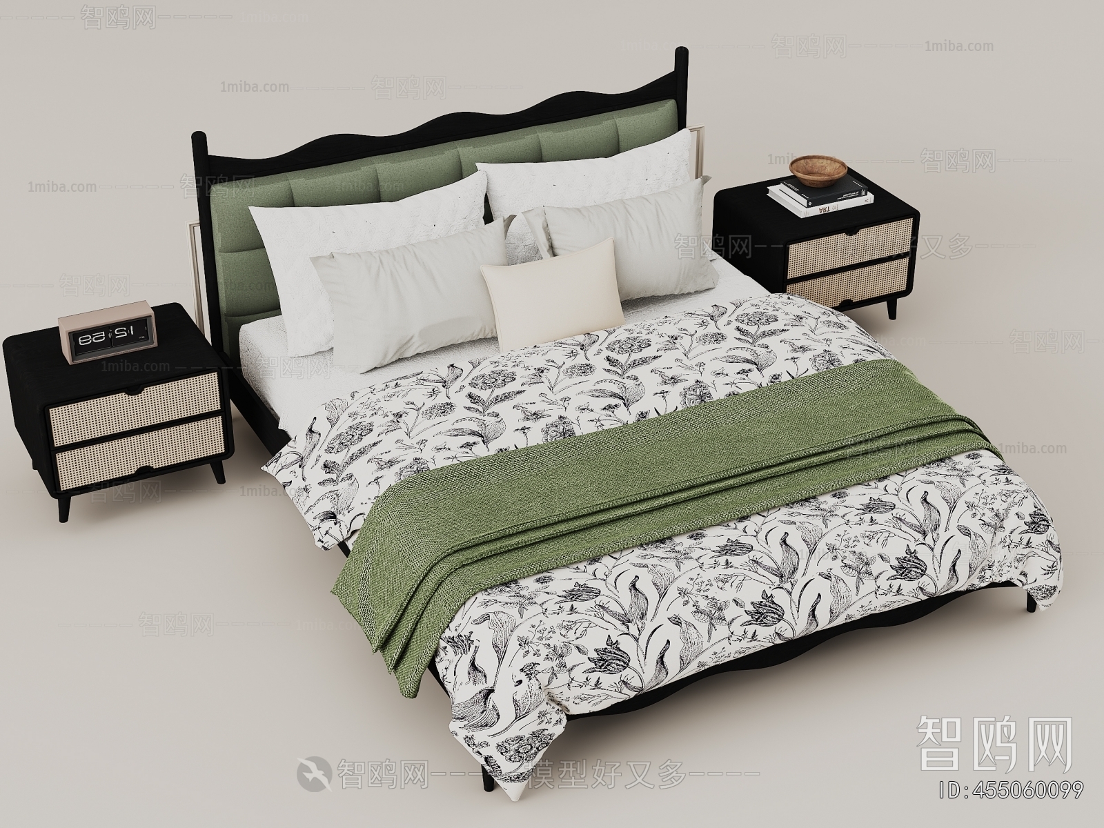 French Style Double Bed