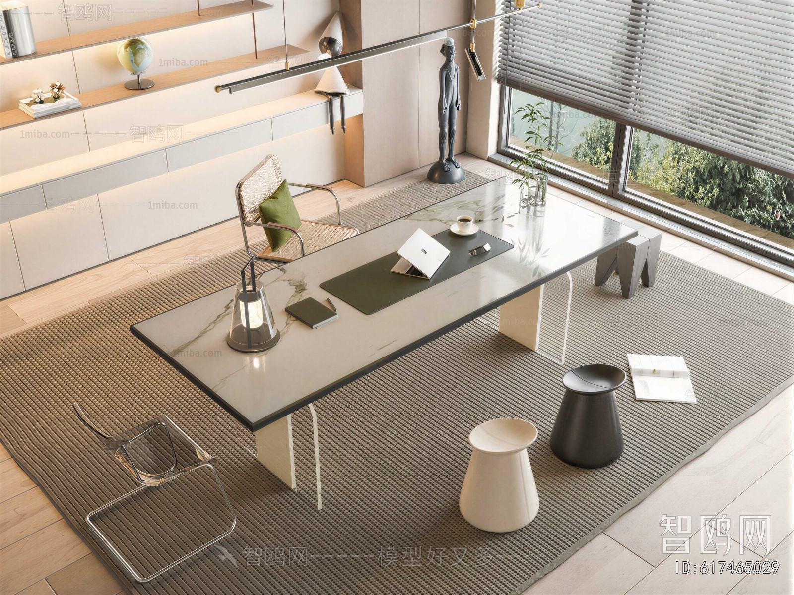 Modern Computer Desk And Chair