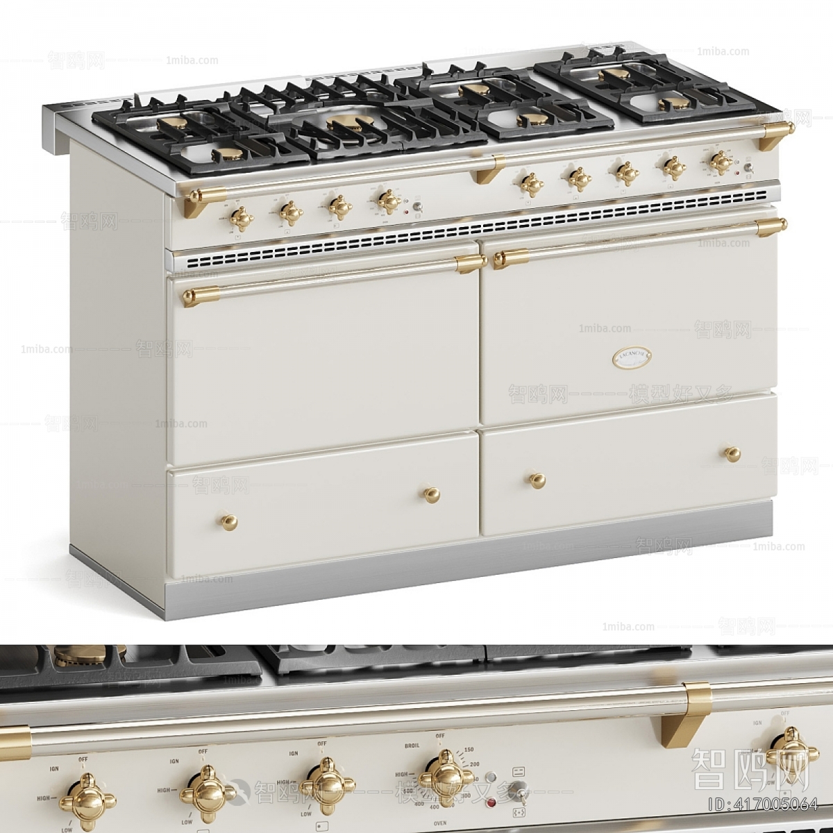 European Style Kitchen Electric Gas Range
