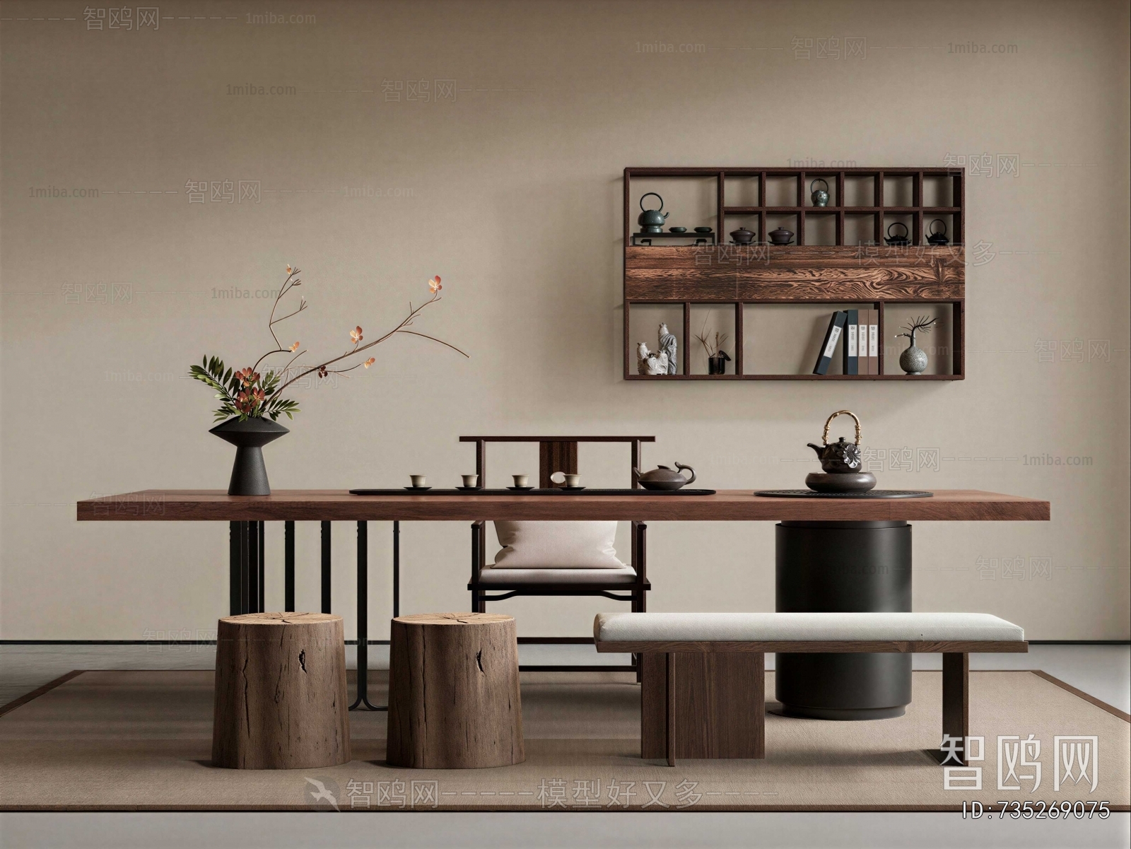 New Chinese Style Tea Tables And Chairs