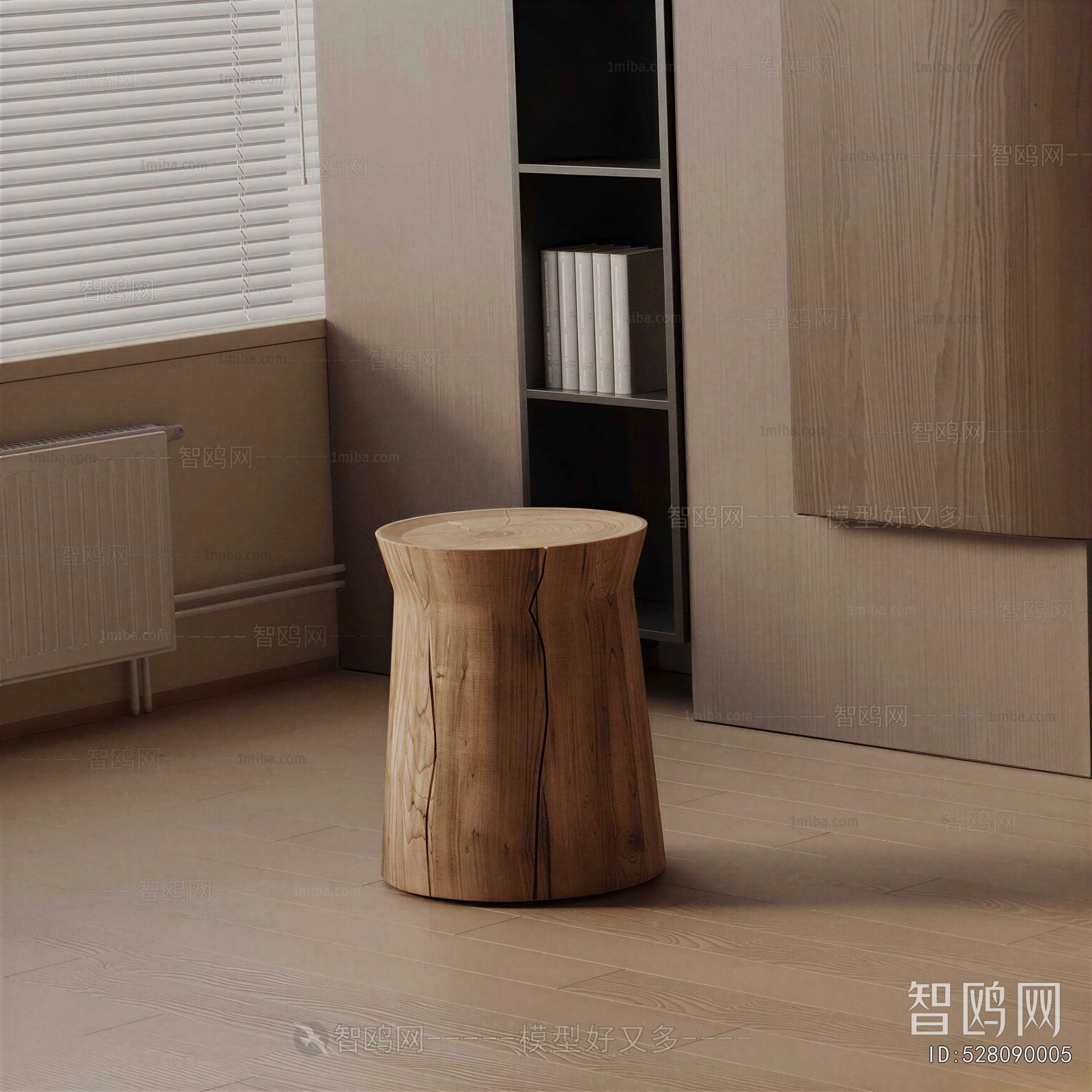 Wabi-sabi Style Side Table/corner Table