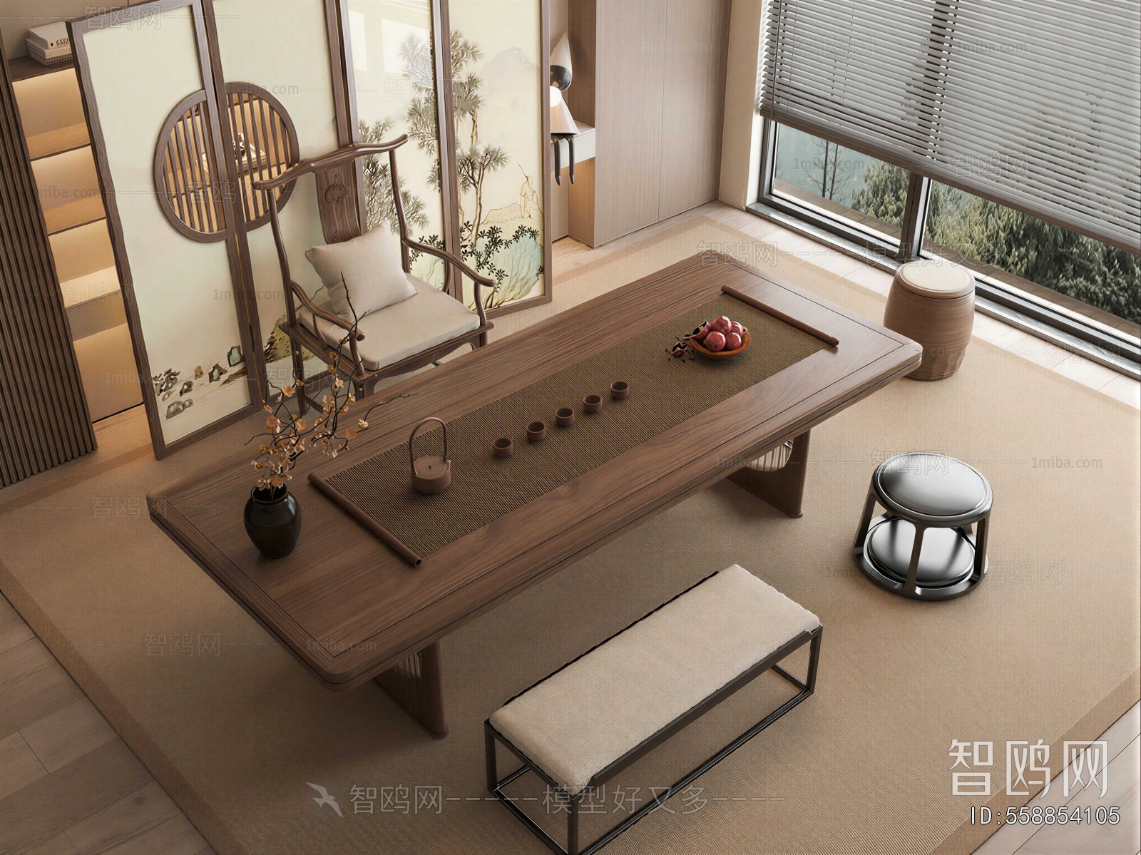 New Chinese Style Tea Tables And Chairs