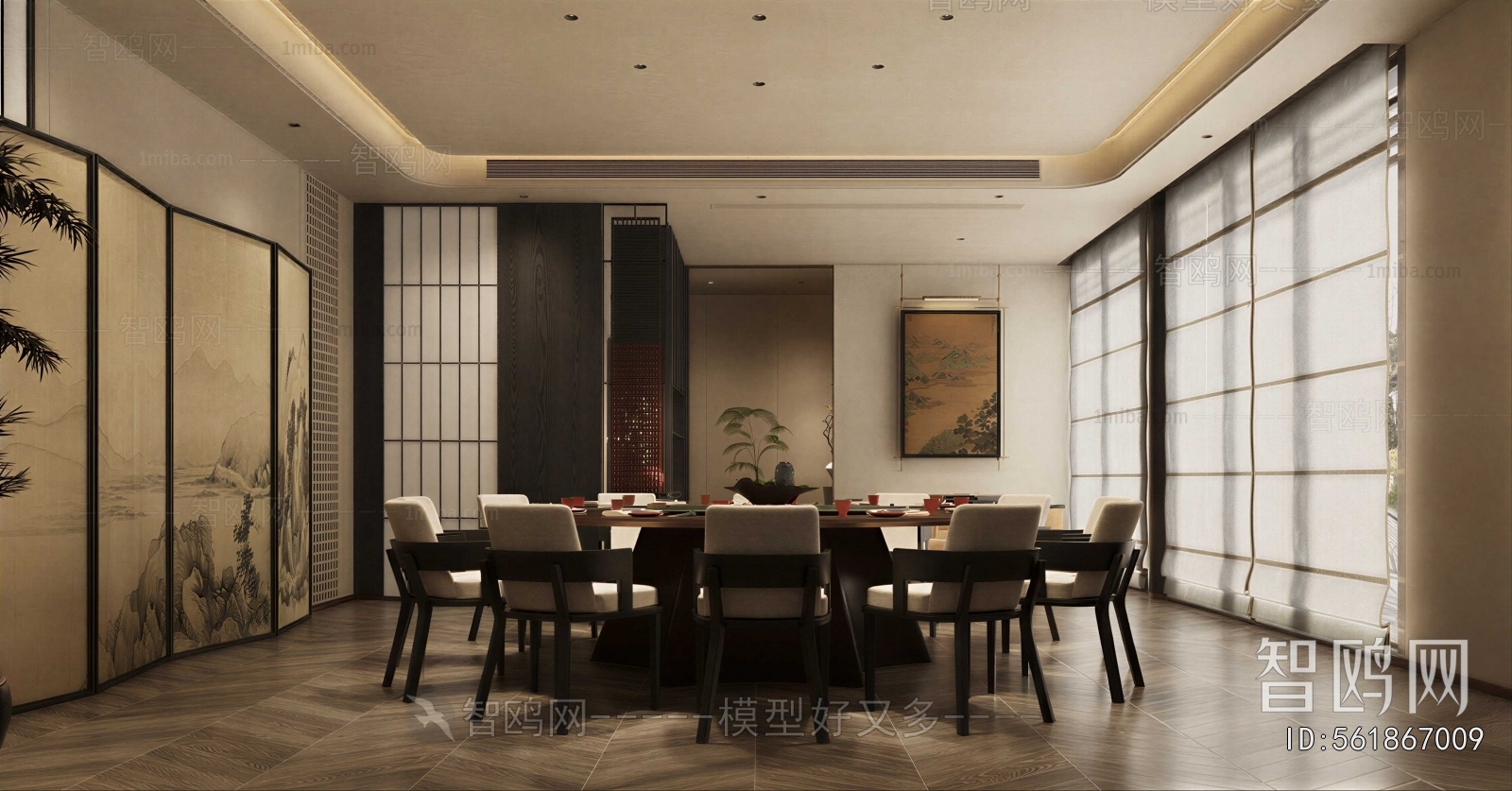 New Chinese Style Restaurant Box