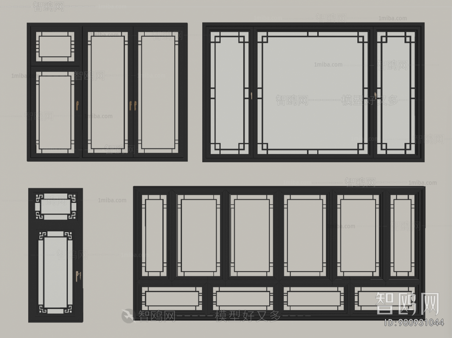 New Chinese Style Window