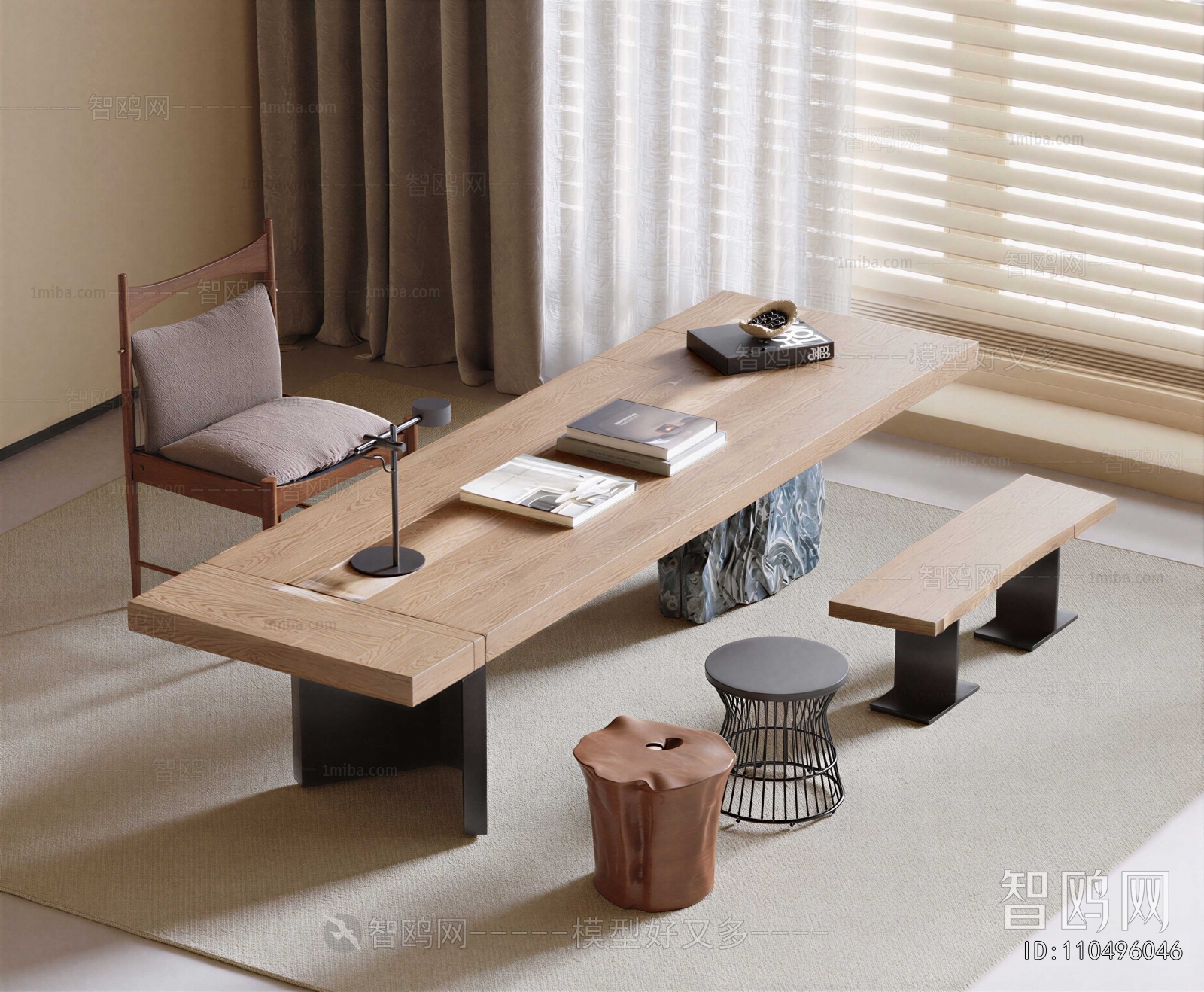 Modern Computer Desk And Chair