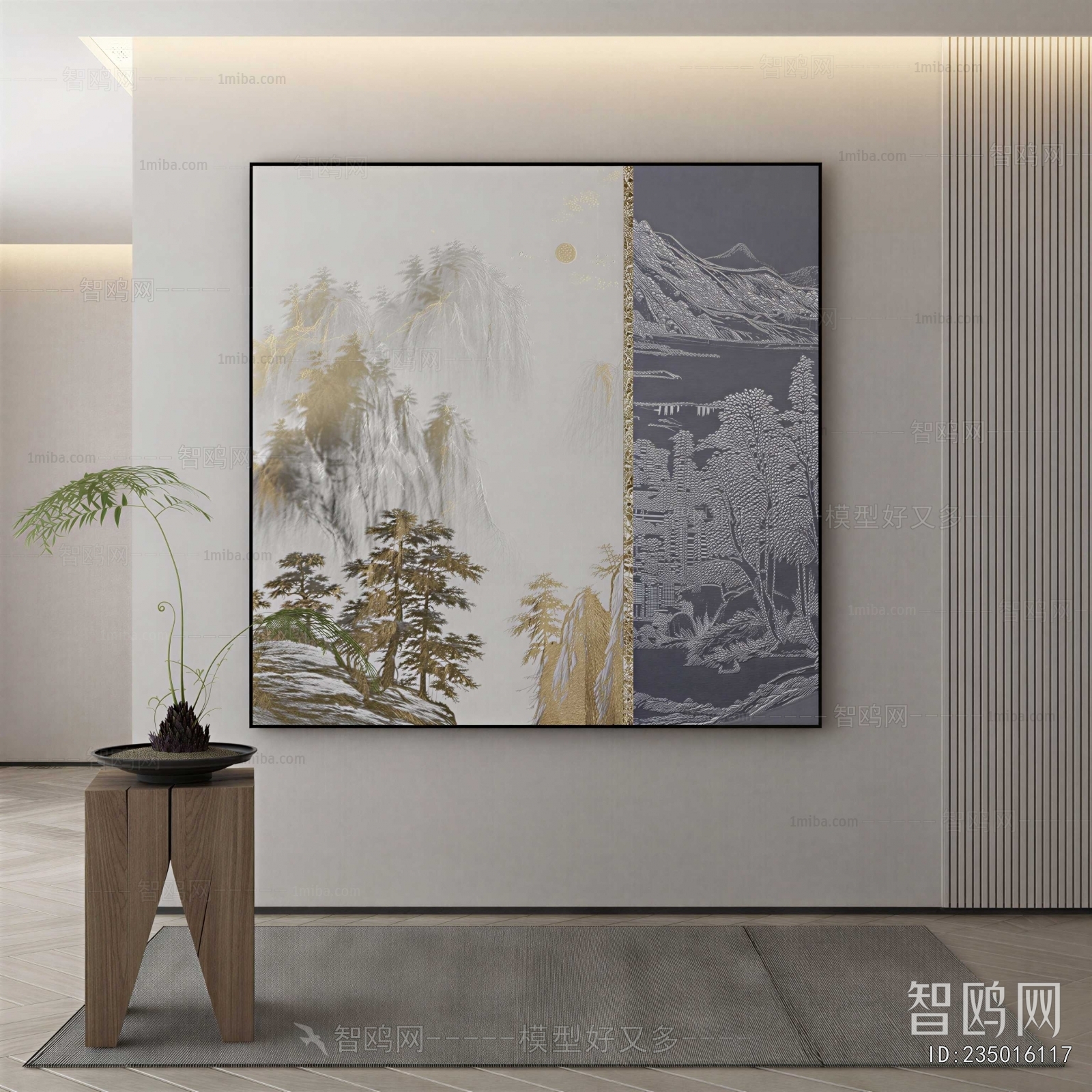 New Chinese Style Painting