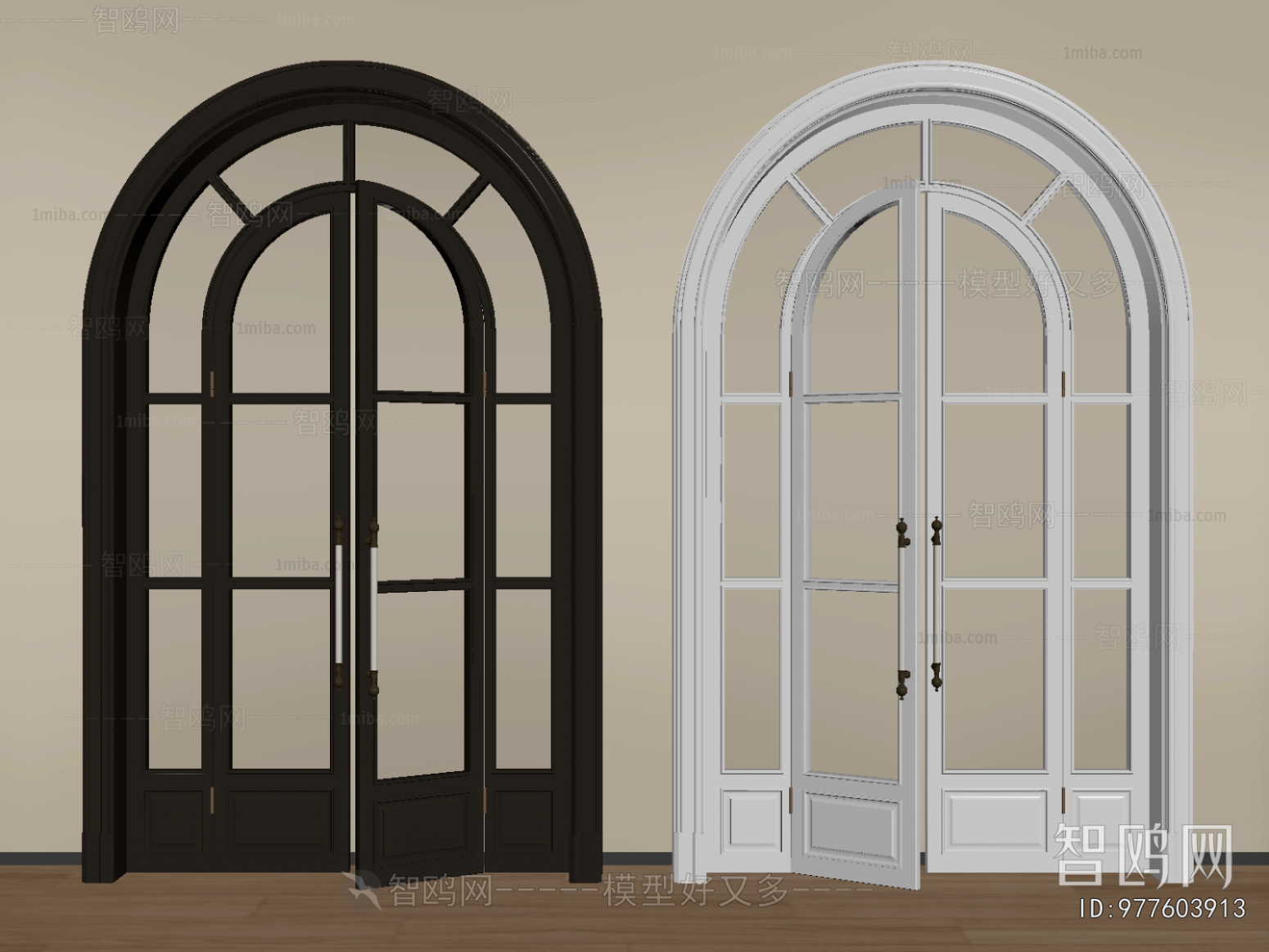 French Style Double Door