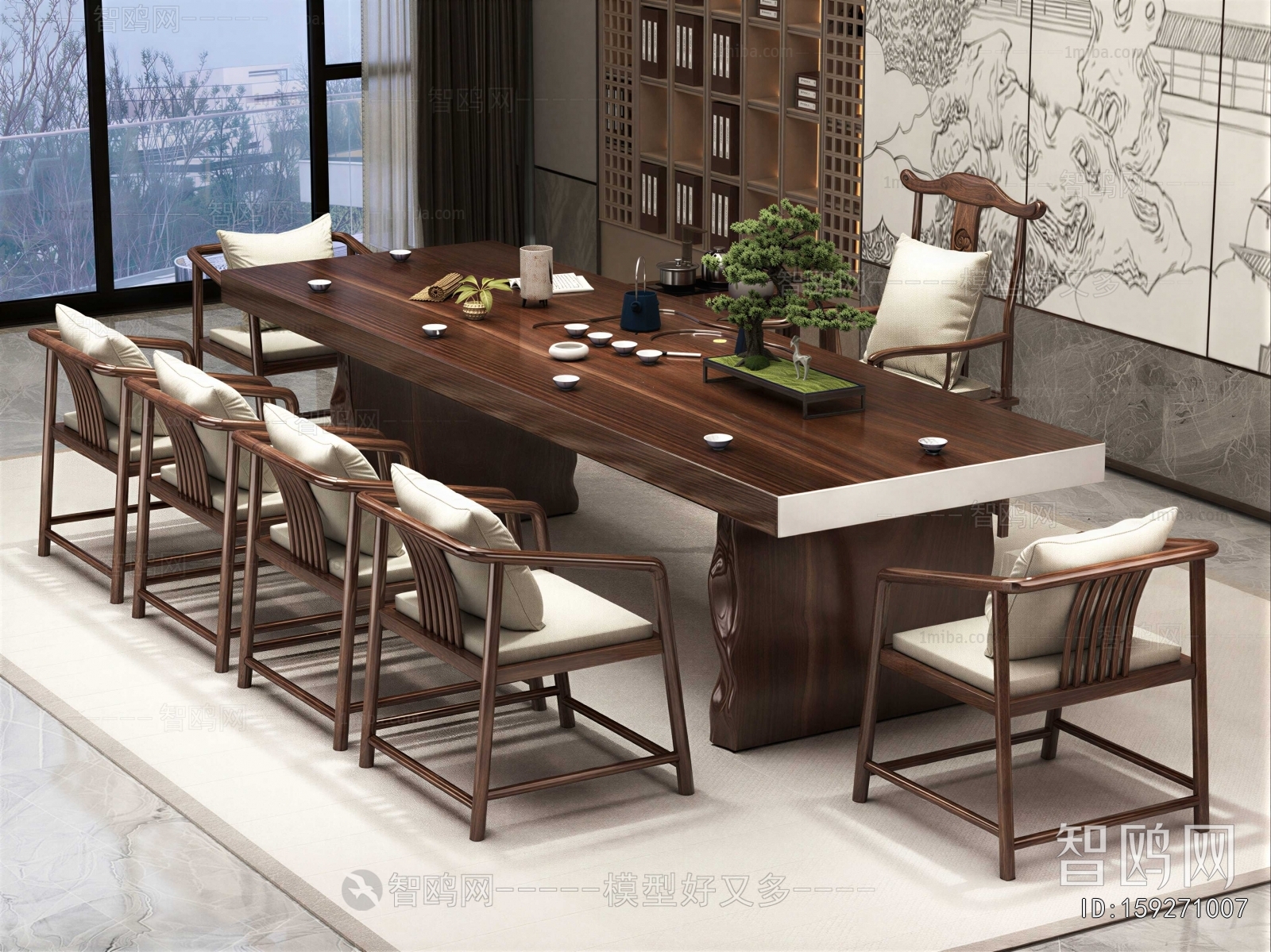 New Chinese Style Tea Tables And Chairs