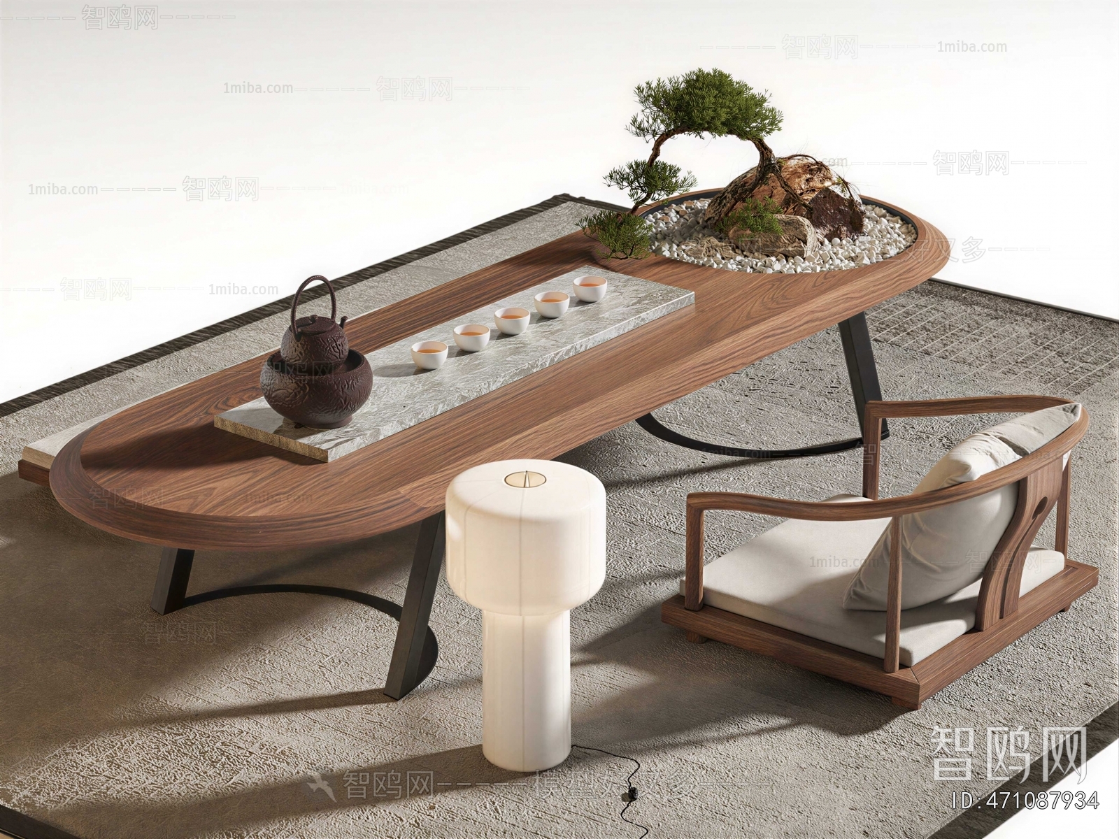 Japanese Style Tea Tables And Chairs