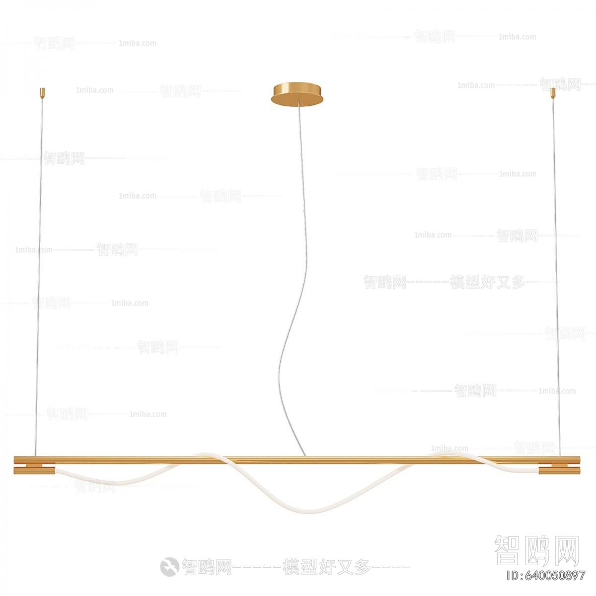 Modern Long Chandelier