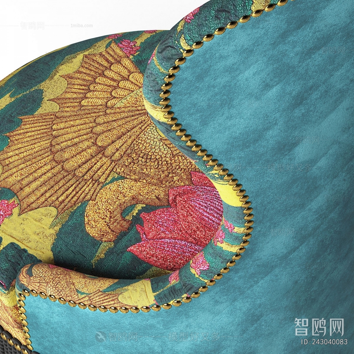 New Chinese Style Lounge Chair