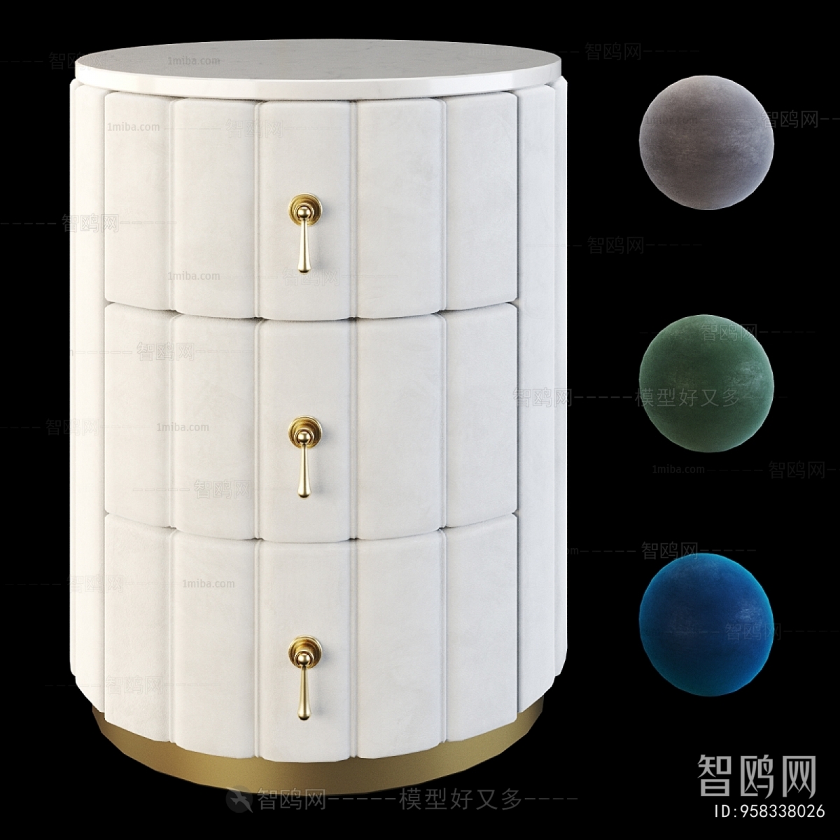 Modern Bedside Cupboard