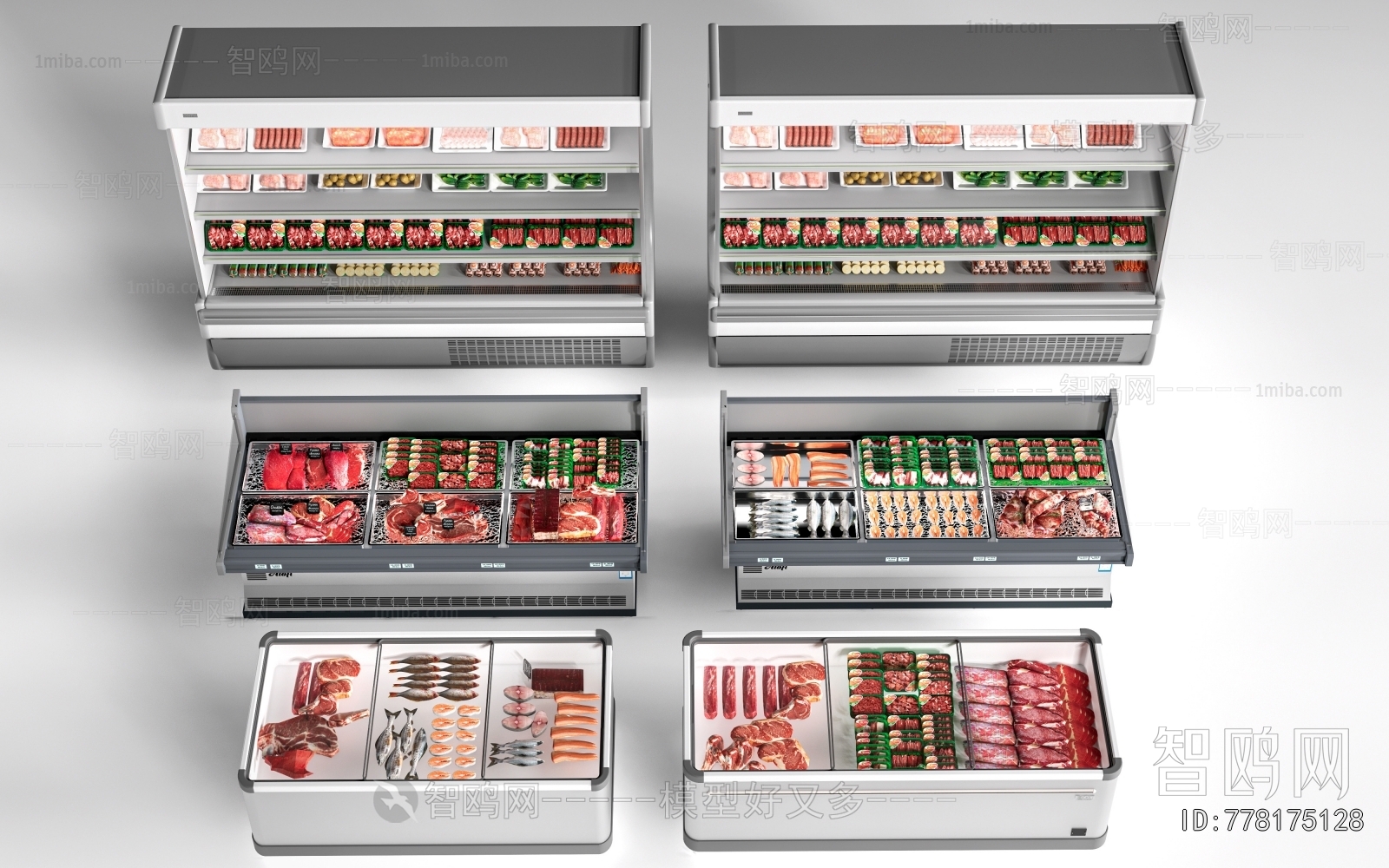 Modern Refrigerator Freezer