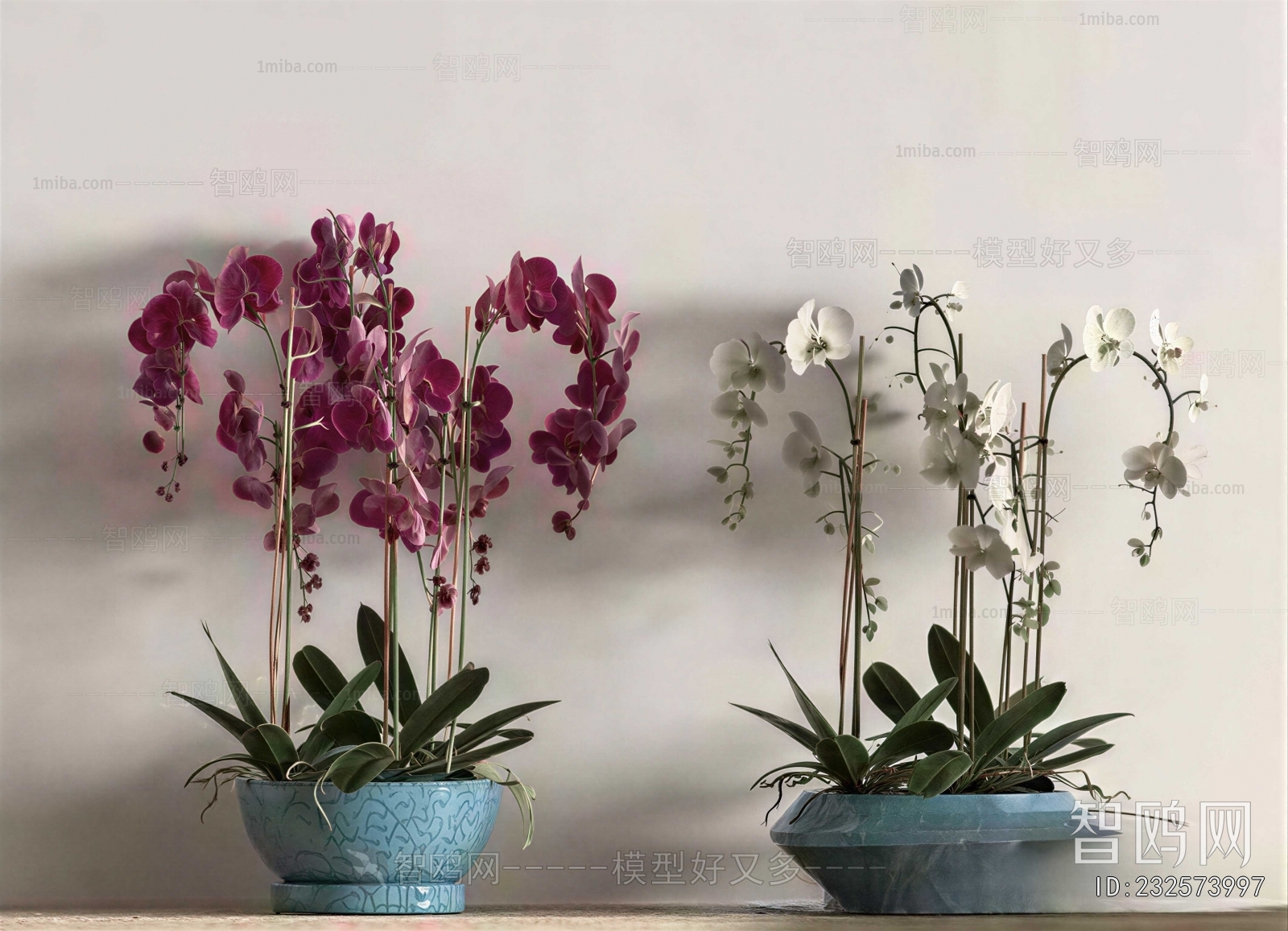 New Chinese Style Potted Green Plant