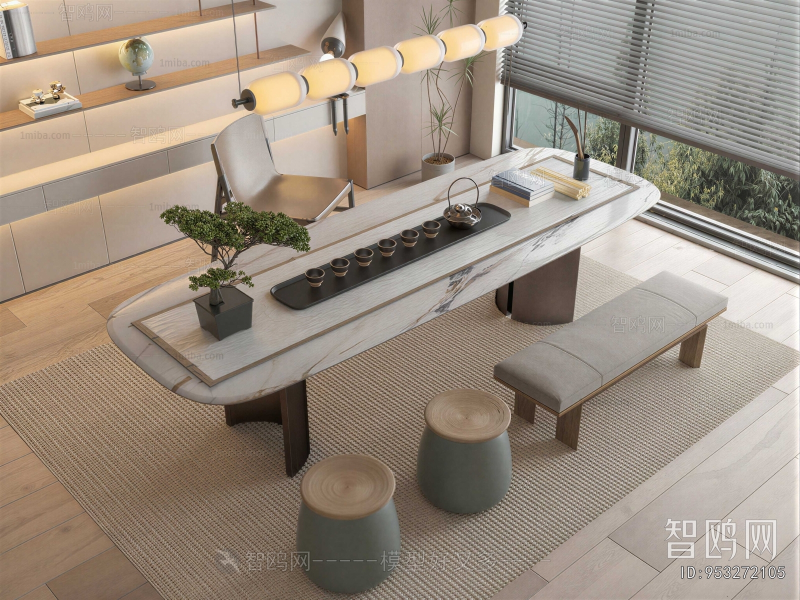 New Chinese Style Tea Tables And Chairs