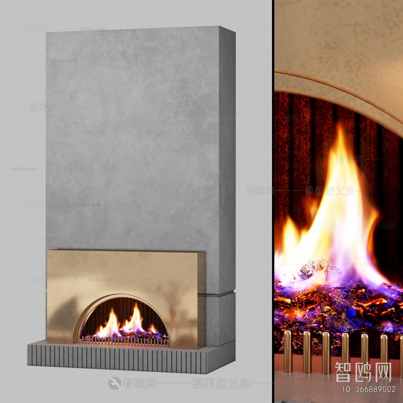 Modern Fireplace