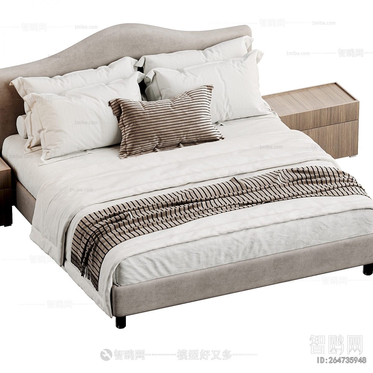 Modern Double Bed