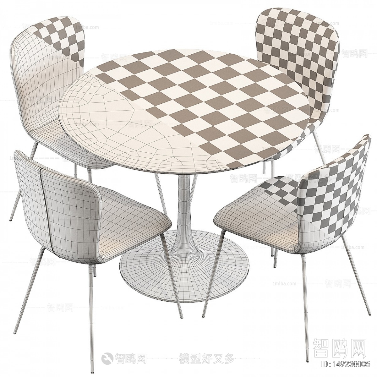 Modern Leisure Table And Chair