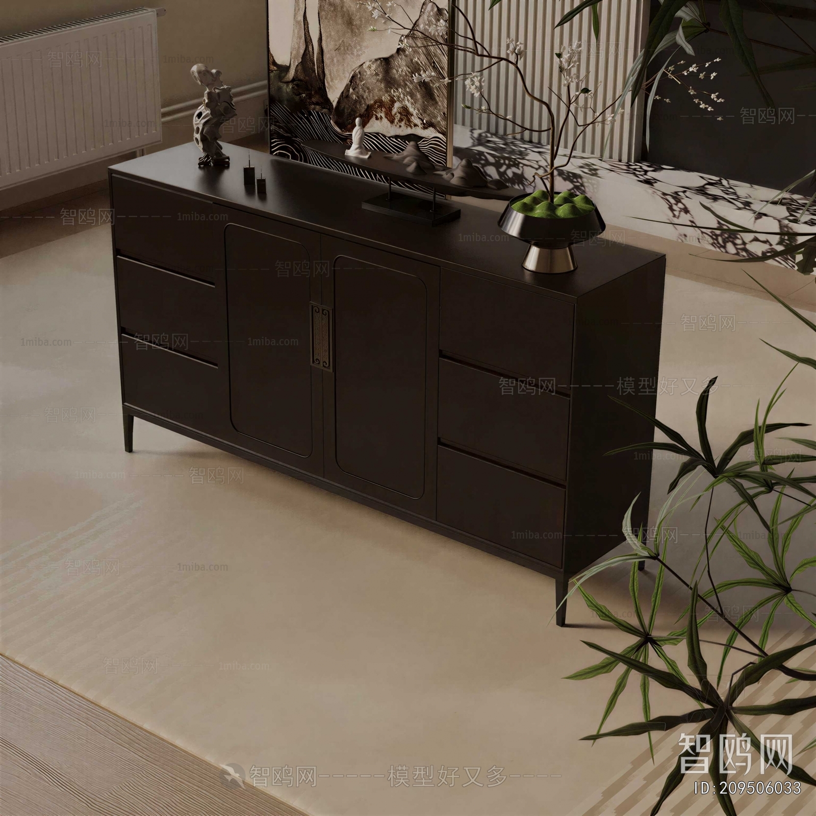 Modern Entrance Cabinet