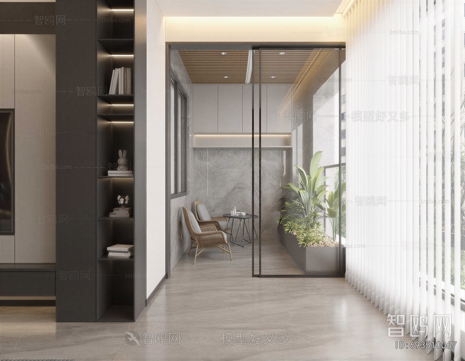 Modern Leisure Balcony