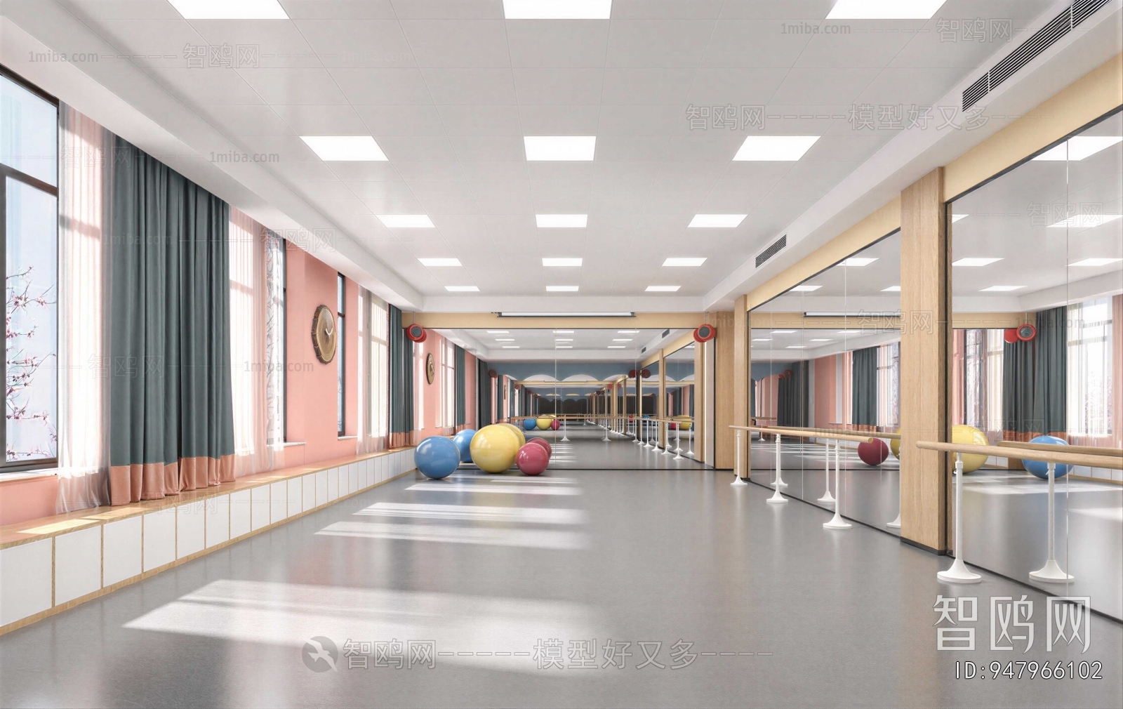 Modern Dance Classroom