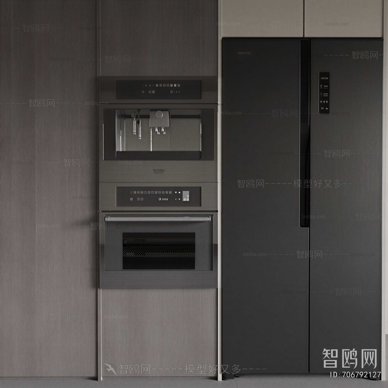 Modern Electric Kitchen Appliances