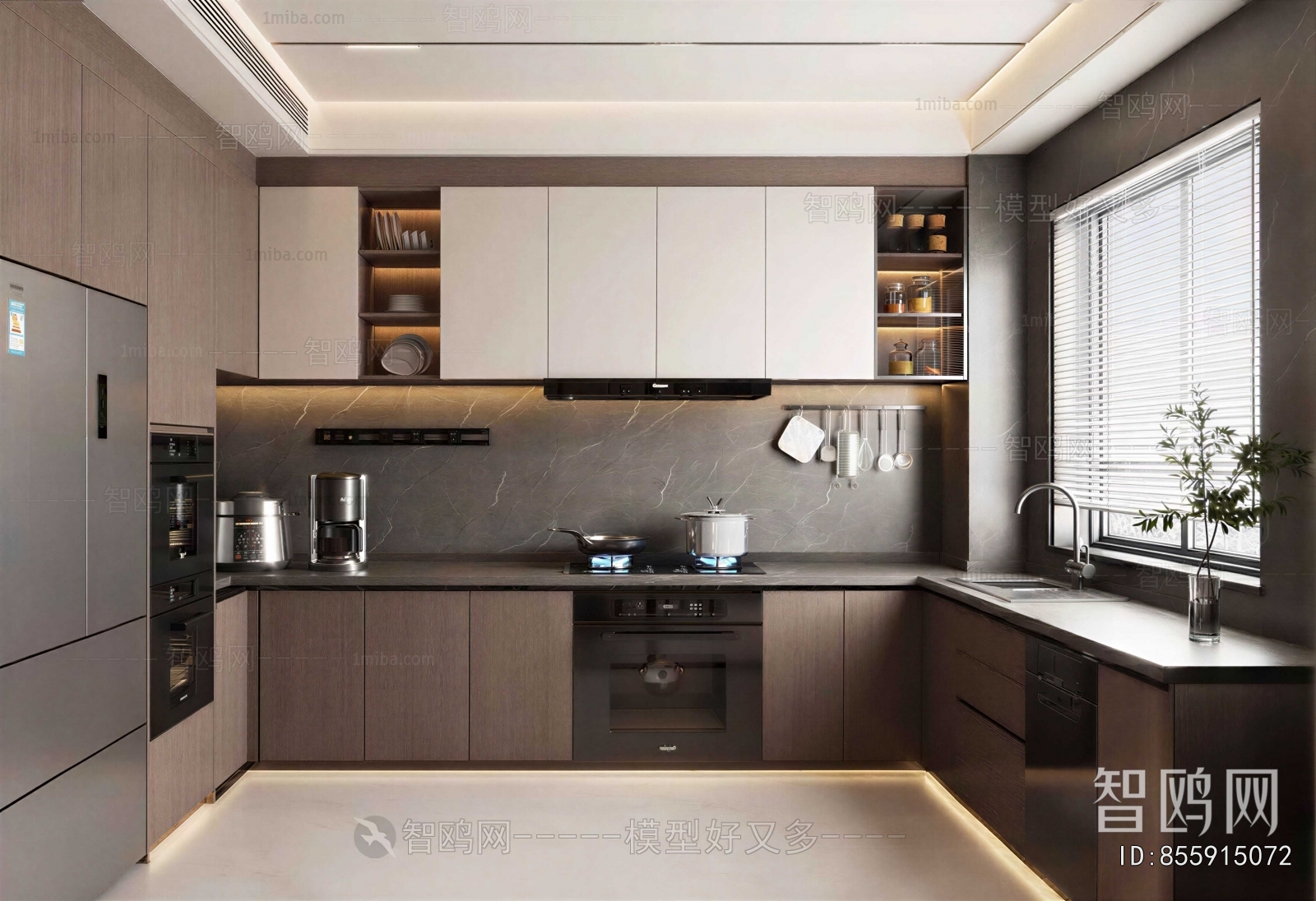 Modern The Kitchen
