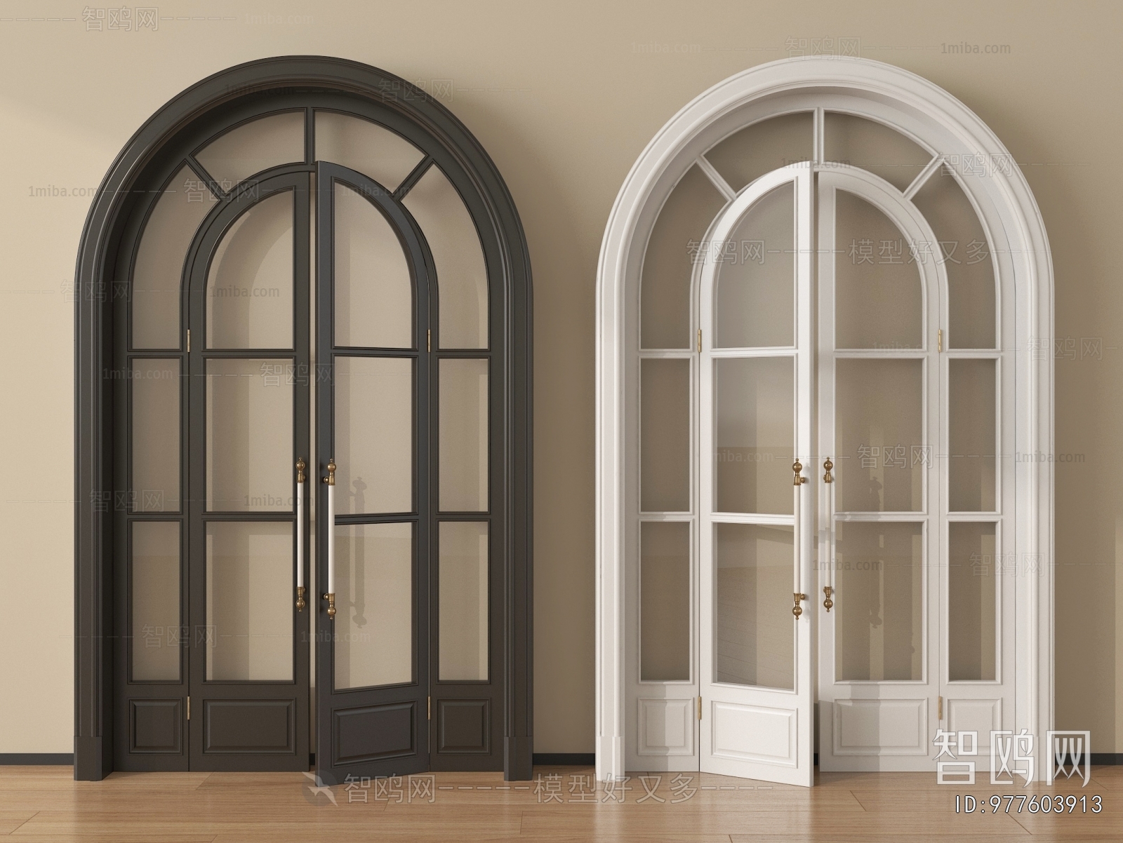 French Style Double Door