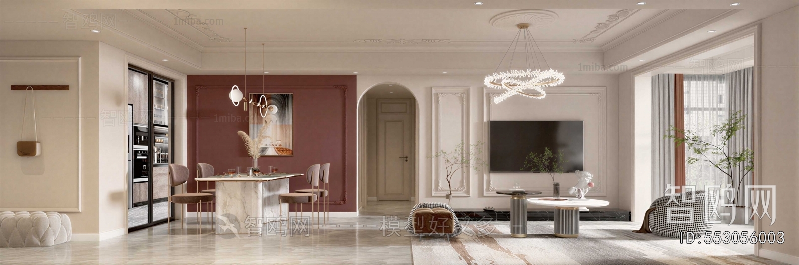 French Style A Living Room