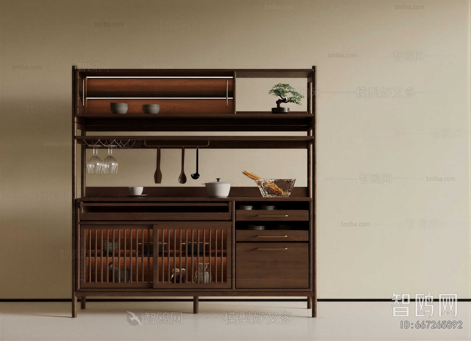 New Chinese Style Sideboard