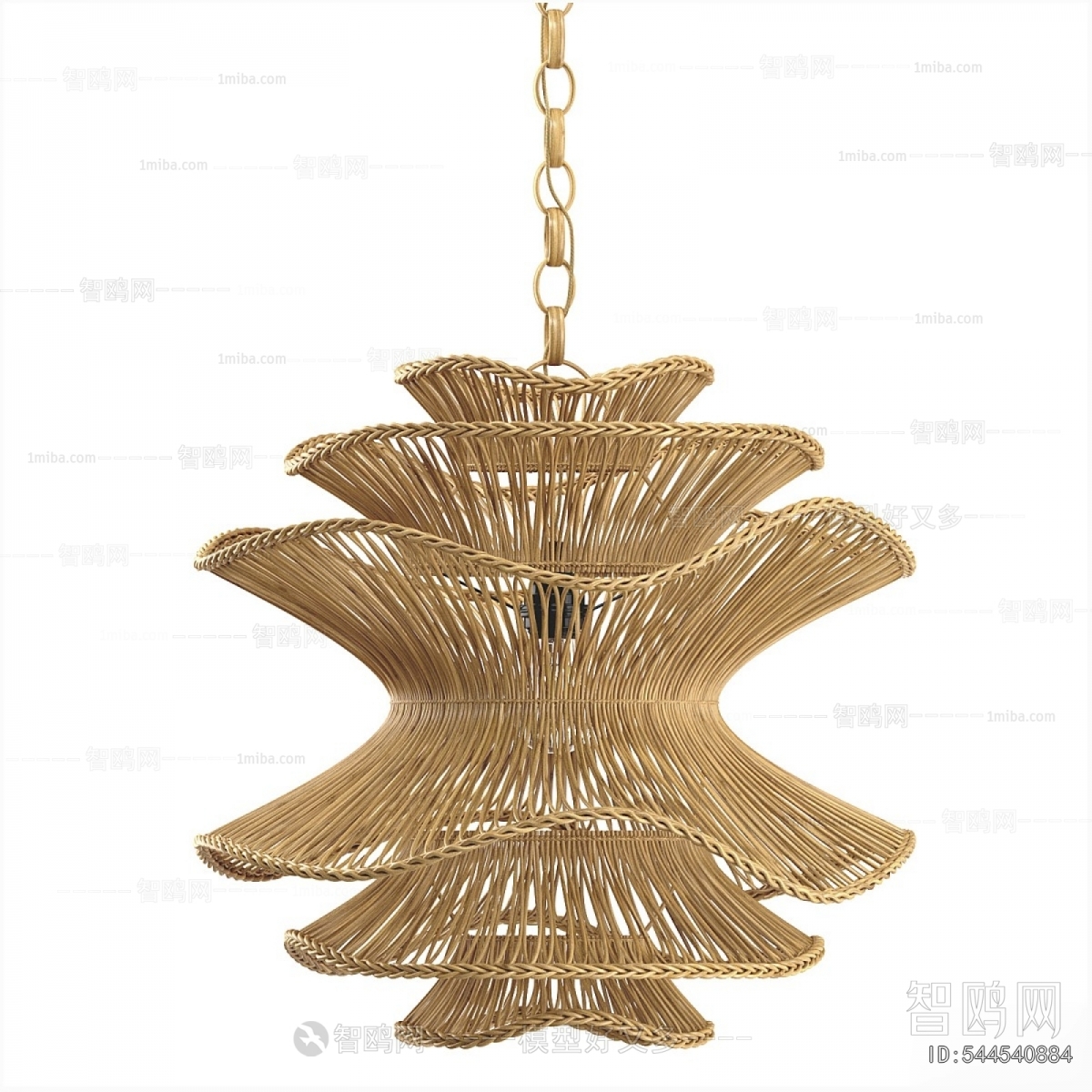 Modern Long Chandelier