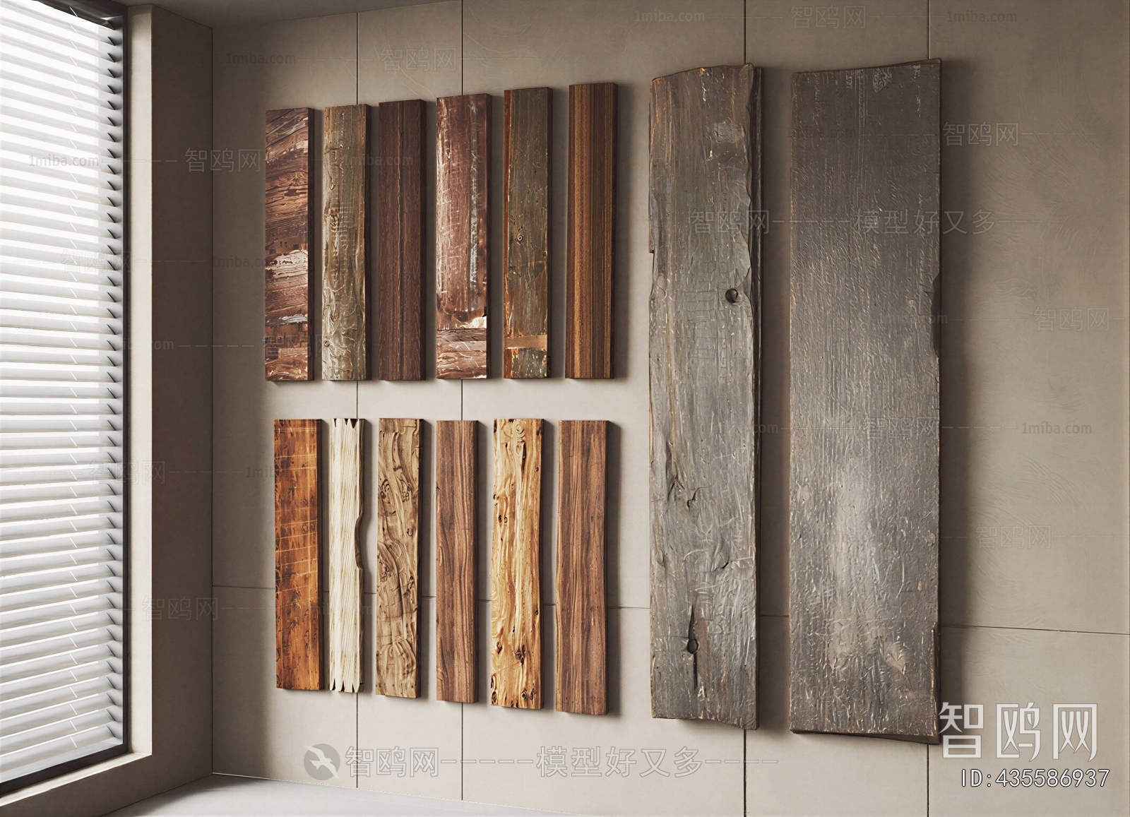 Wabi-sabi Style Wood