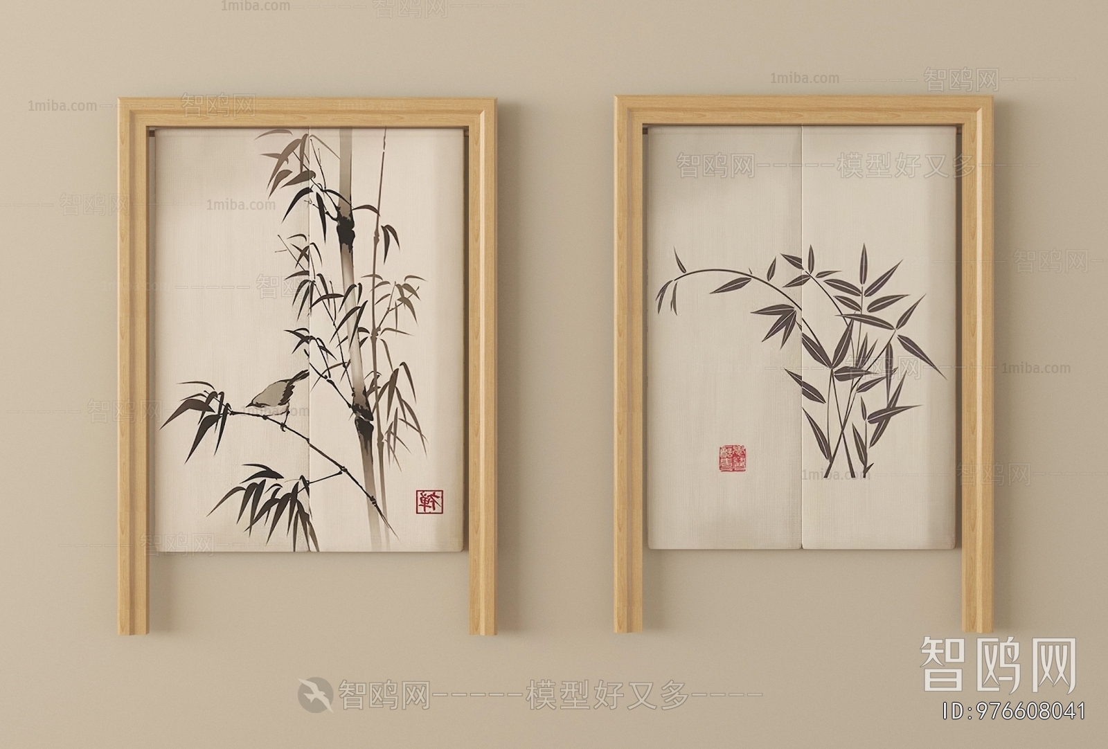 New Chinese Style Door Curtain