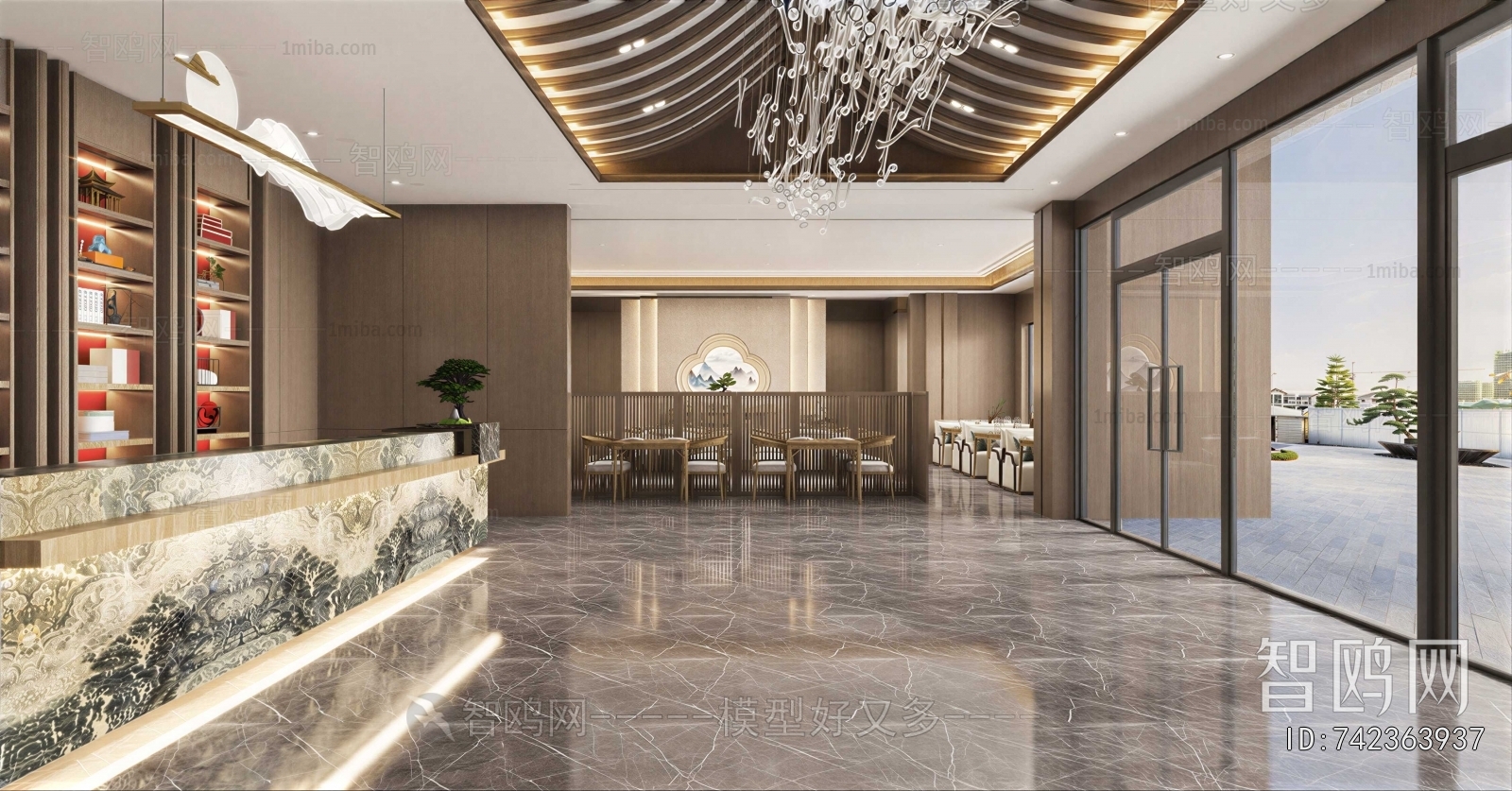 New Chinese Style Reception Hall