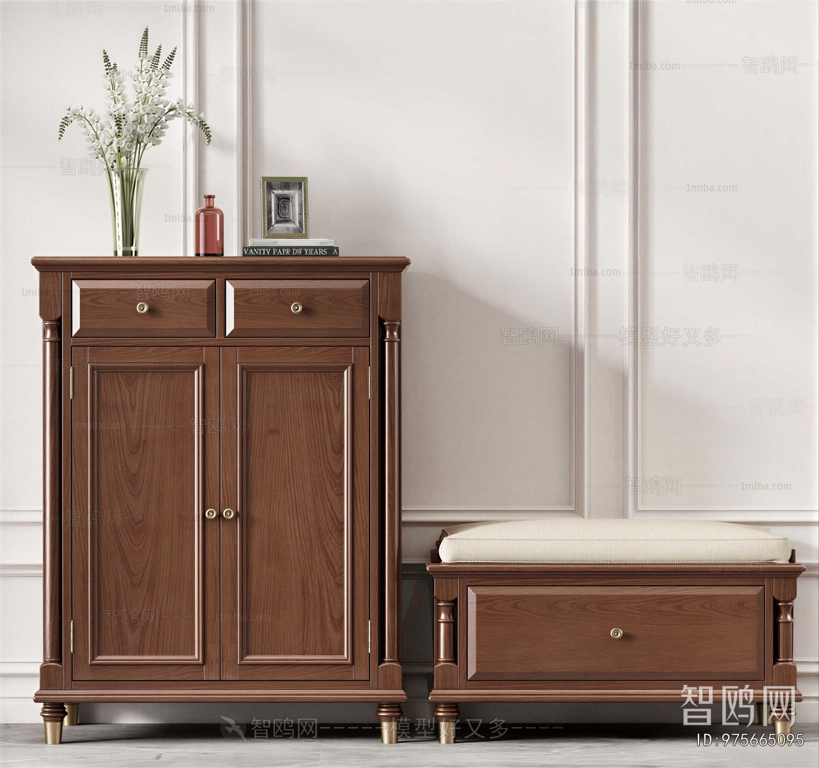 American Style Shoe Cabinet