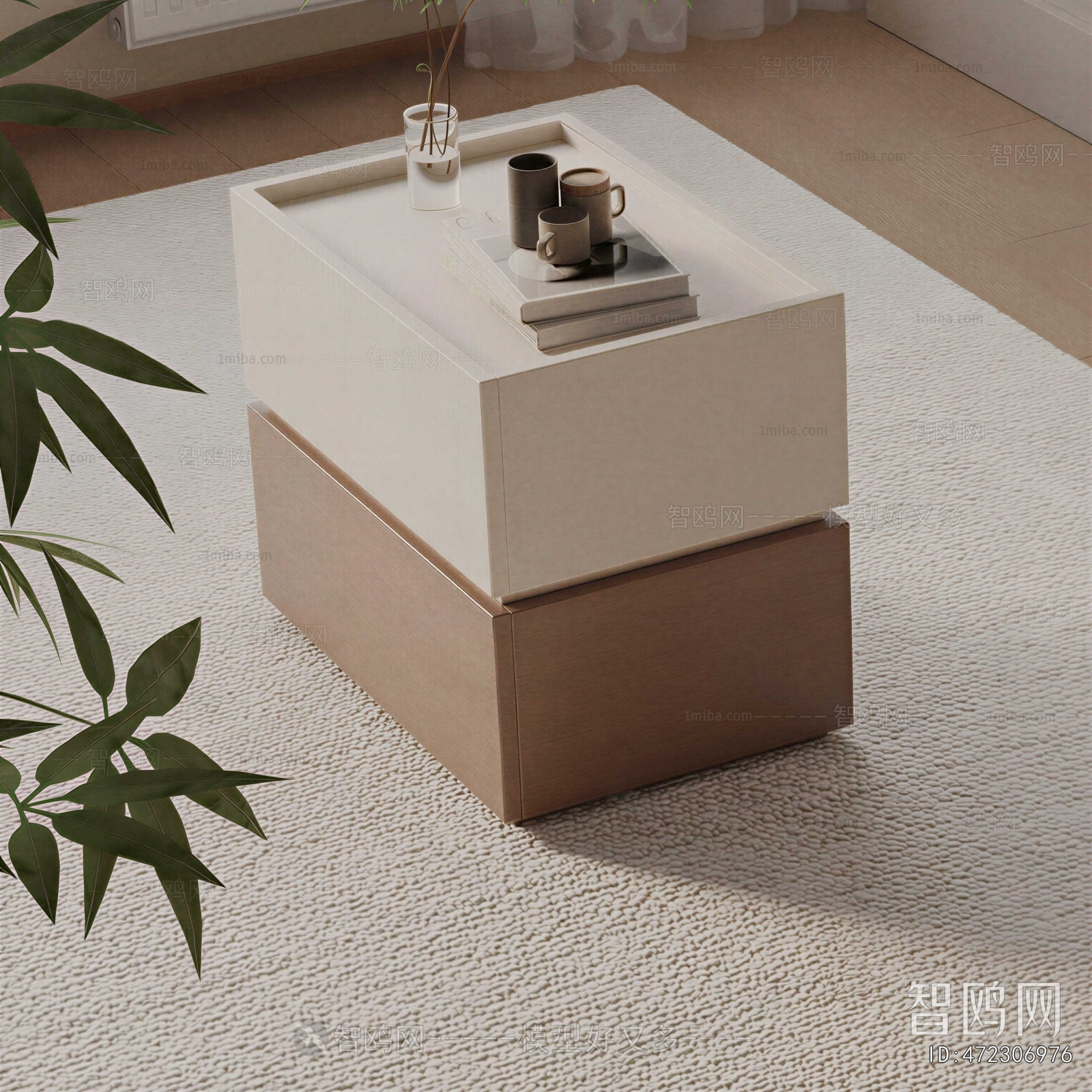 Modern Bedside Cupboard