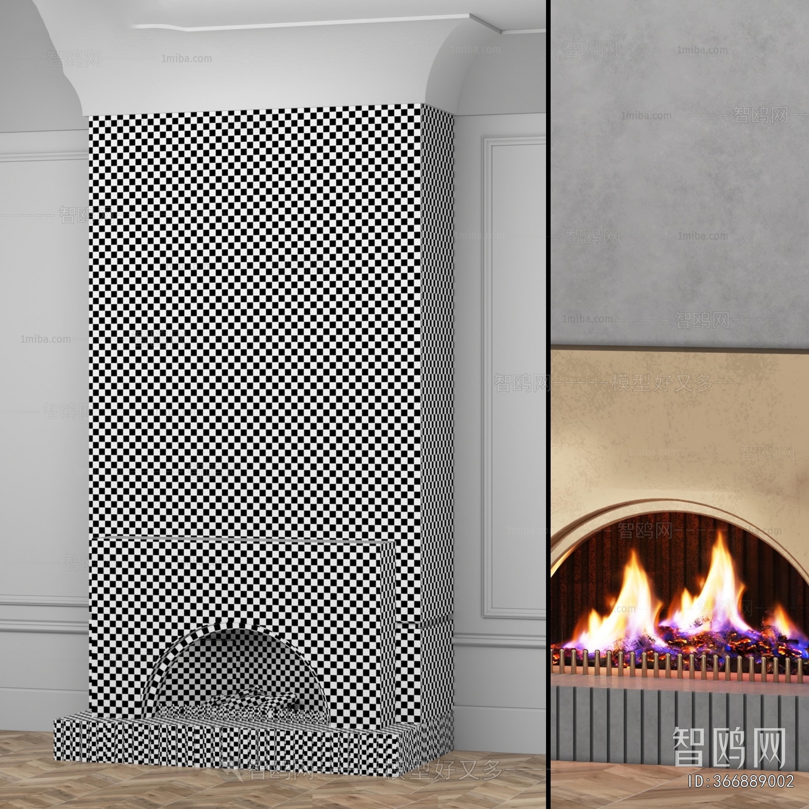 Modern Fireplace