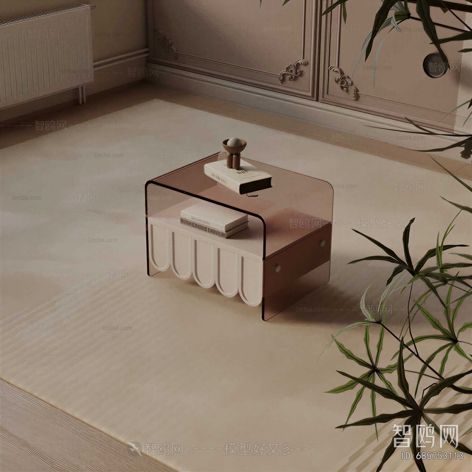 Modern Bedside Cupboard