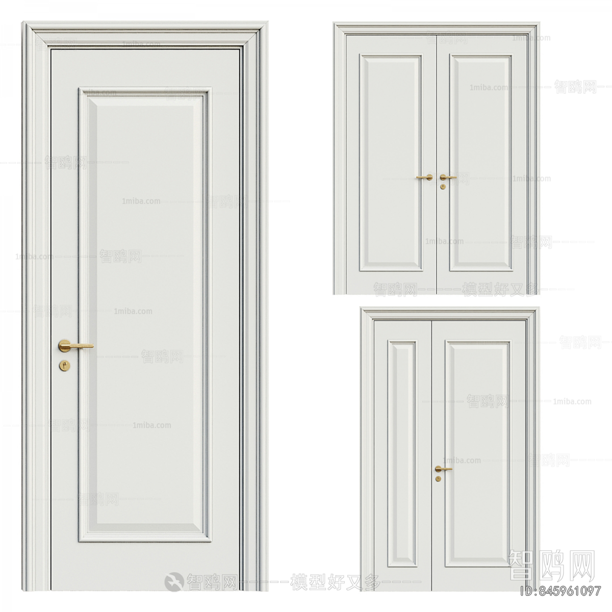 Modern Single Door