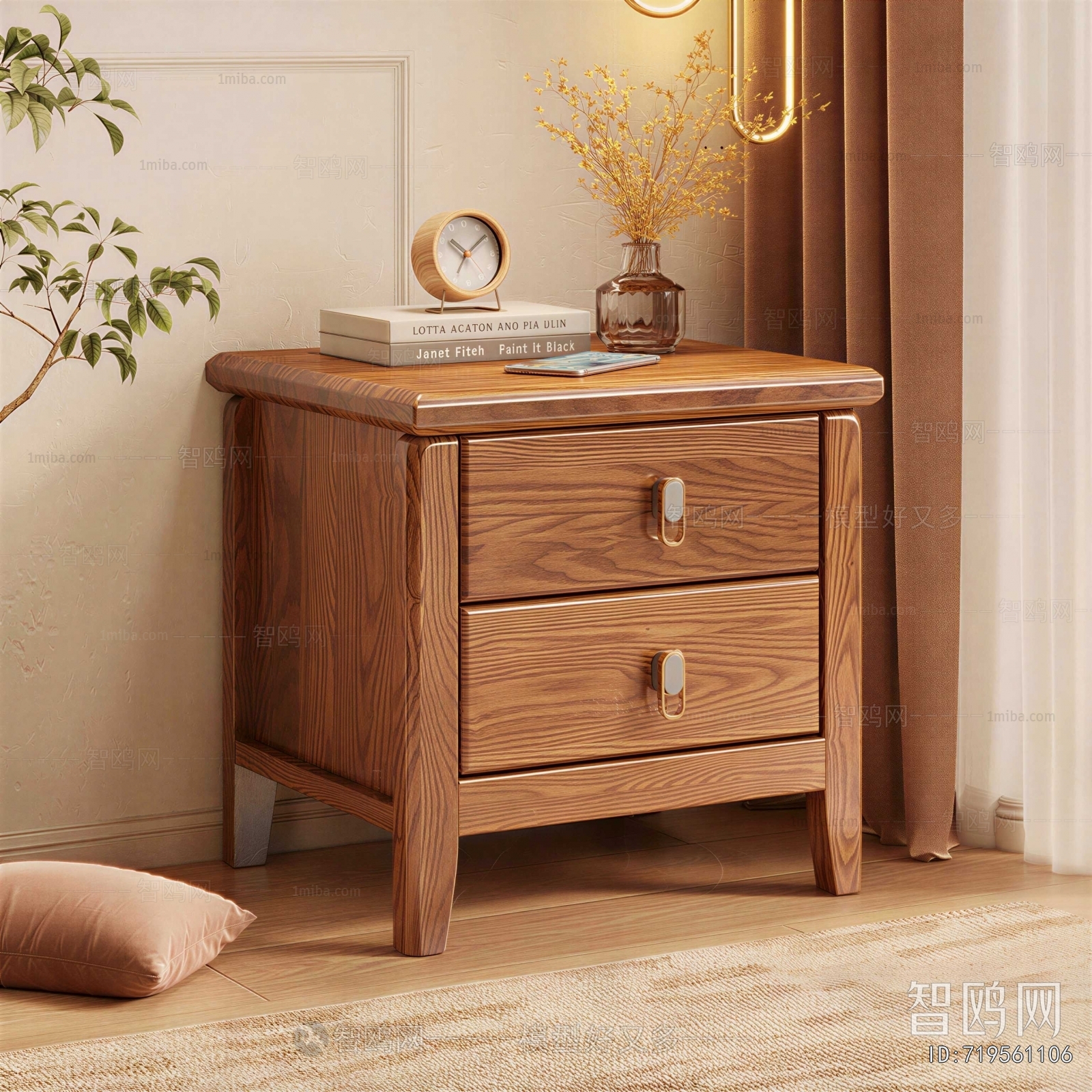 Modern Bedside Cupboard