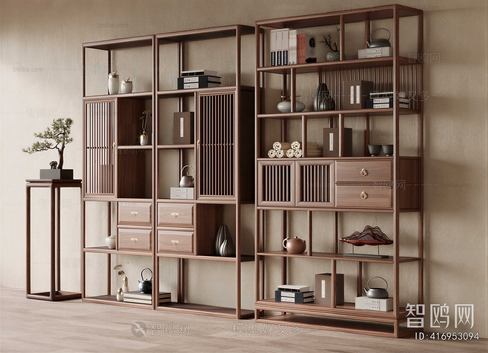 New Chinese Style Antique Rack