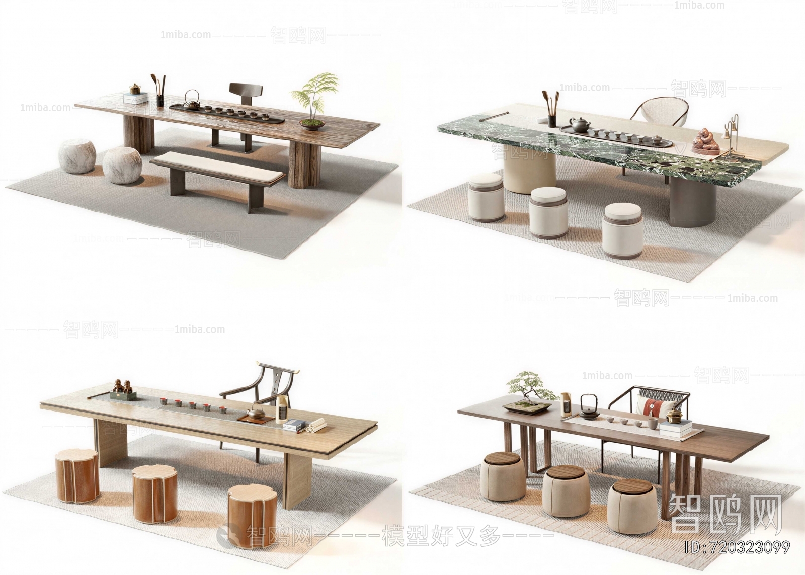 New Chinese Style Tea Tables And Chairs