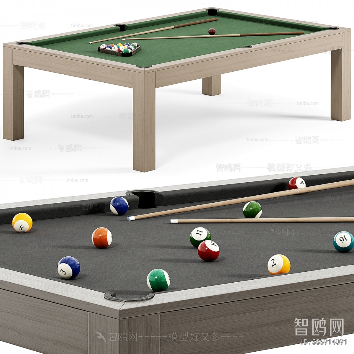 Modern Pool Table