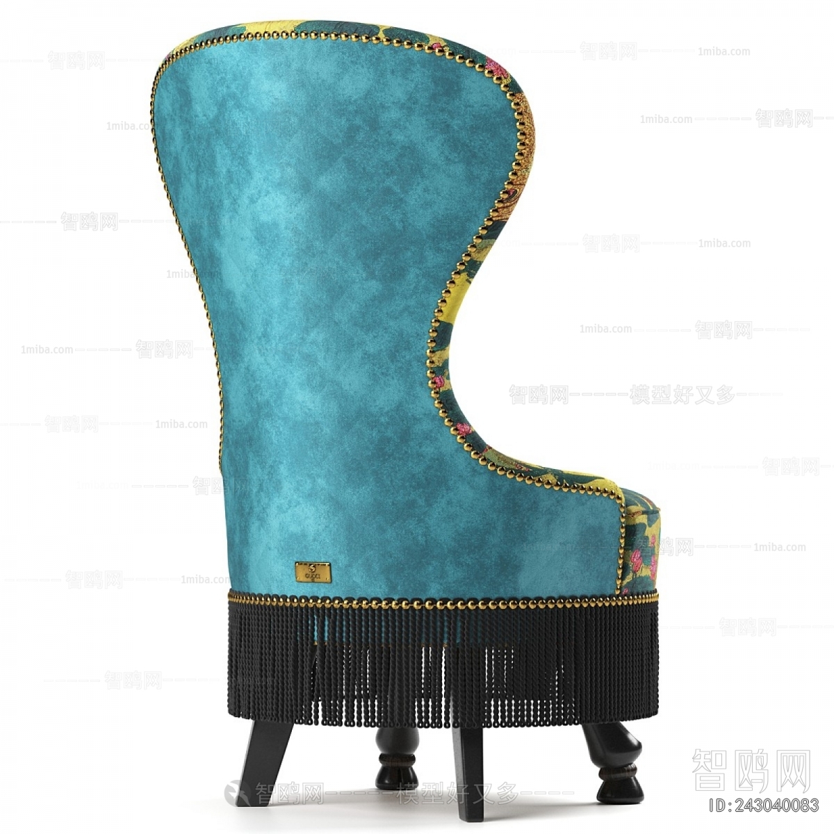 New Chinese Style Lounge Chair