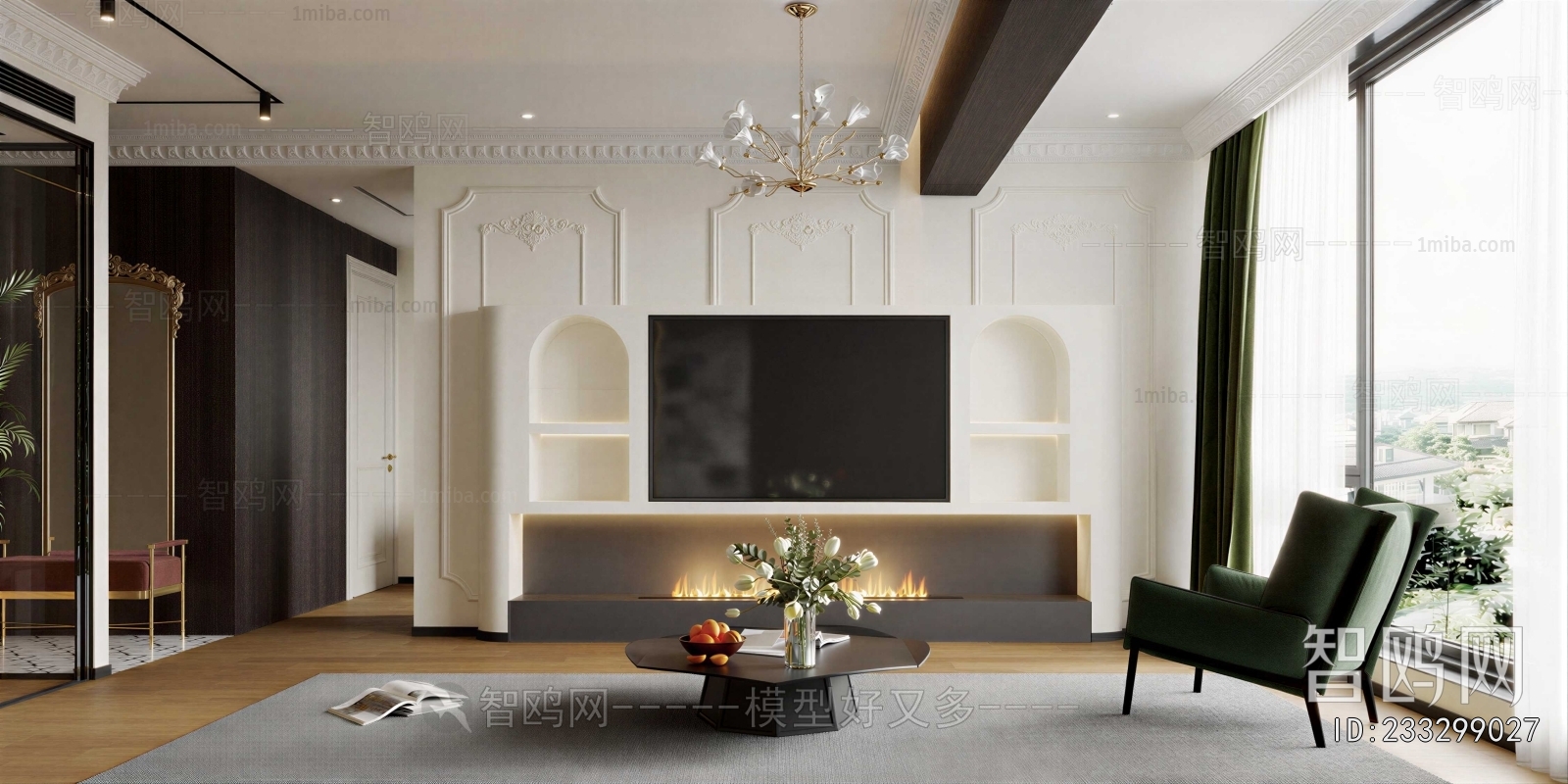 French Style A Living Room