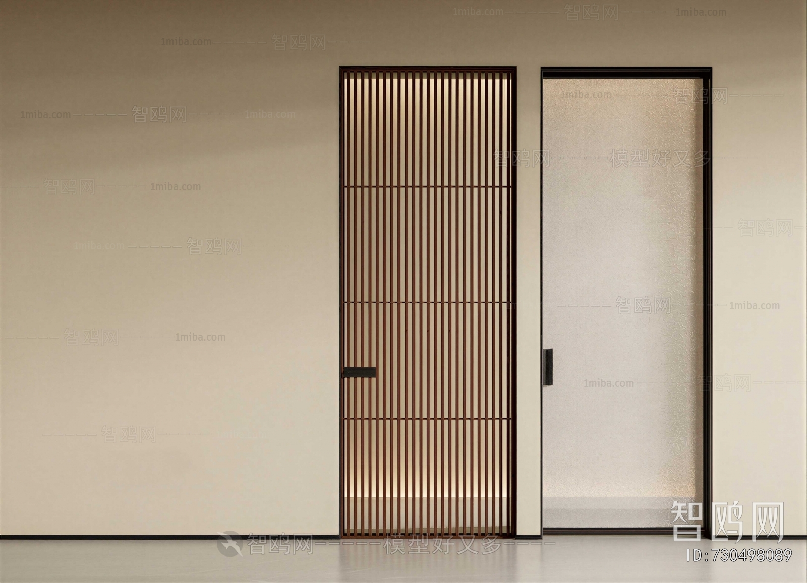 Modern Single Door