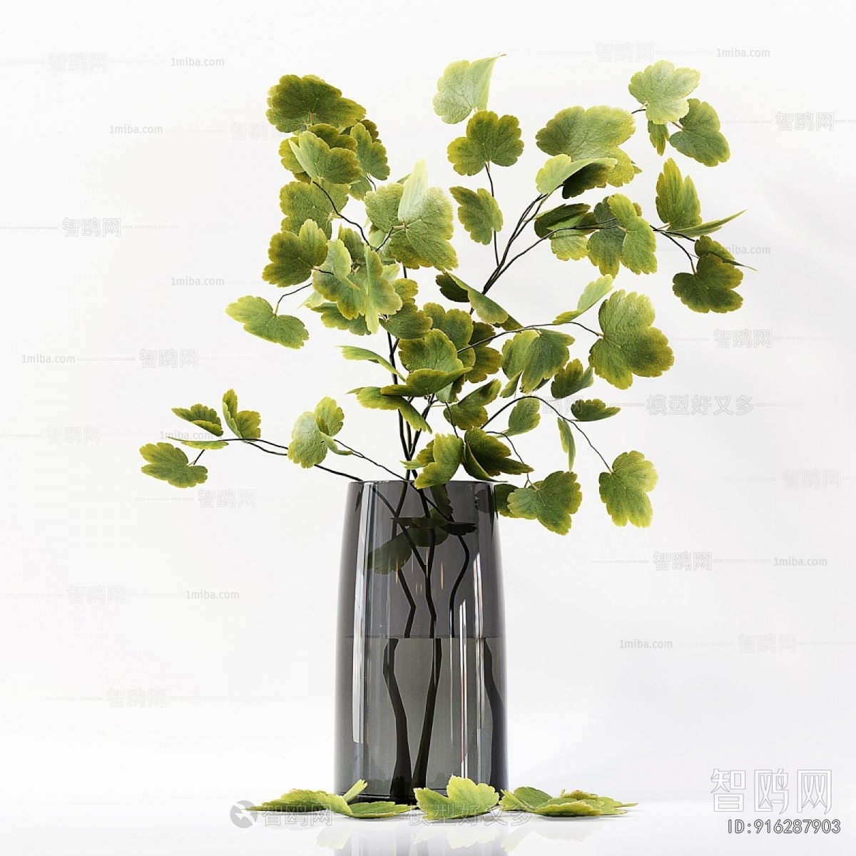 Modern Aquatic Green Plant