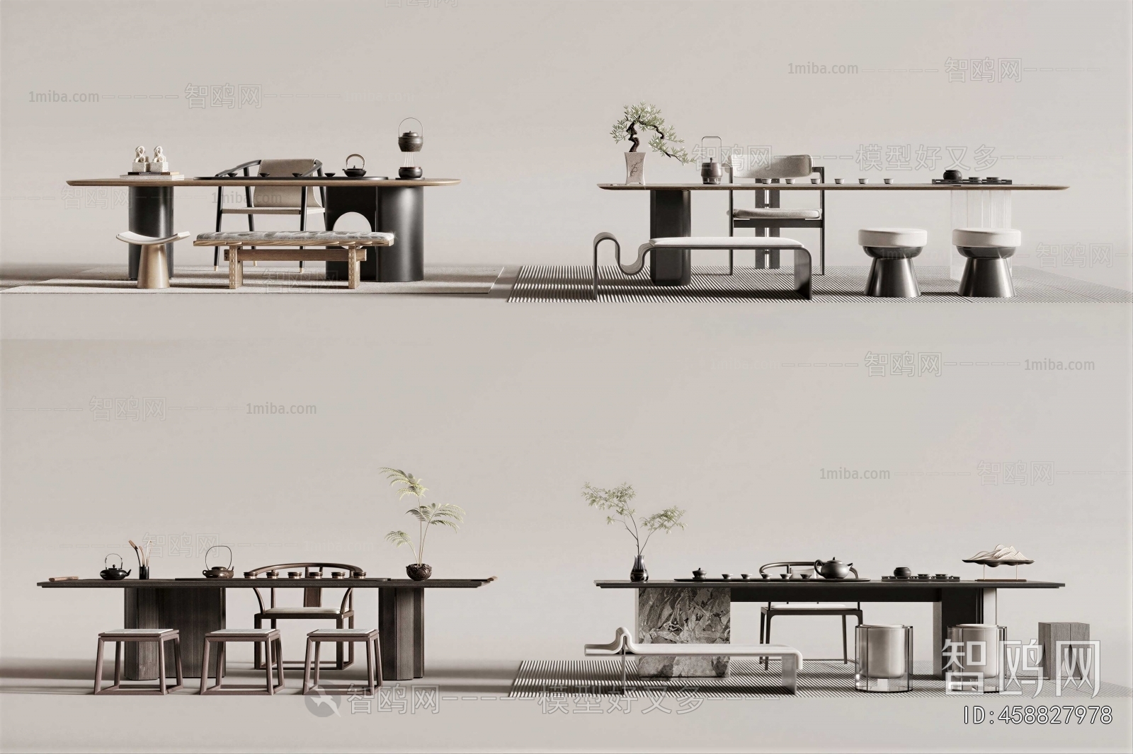 New Chinese Style Tea Tables And Chairs