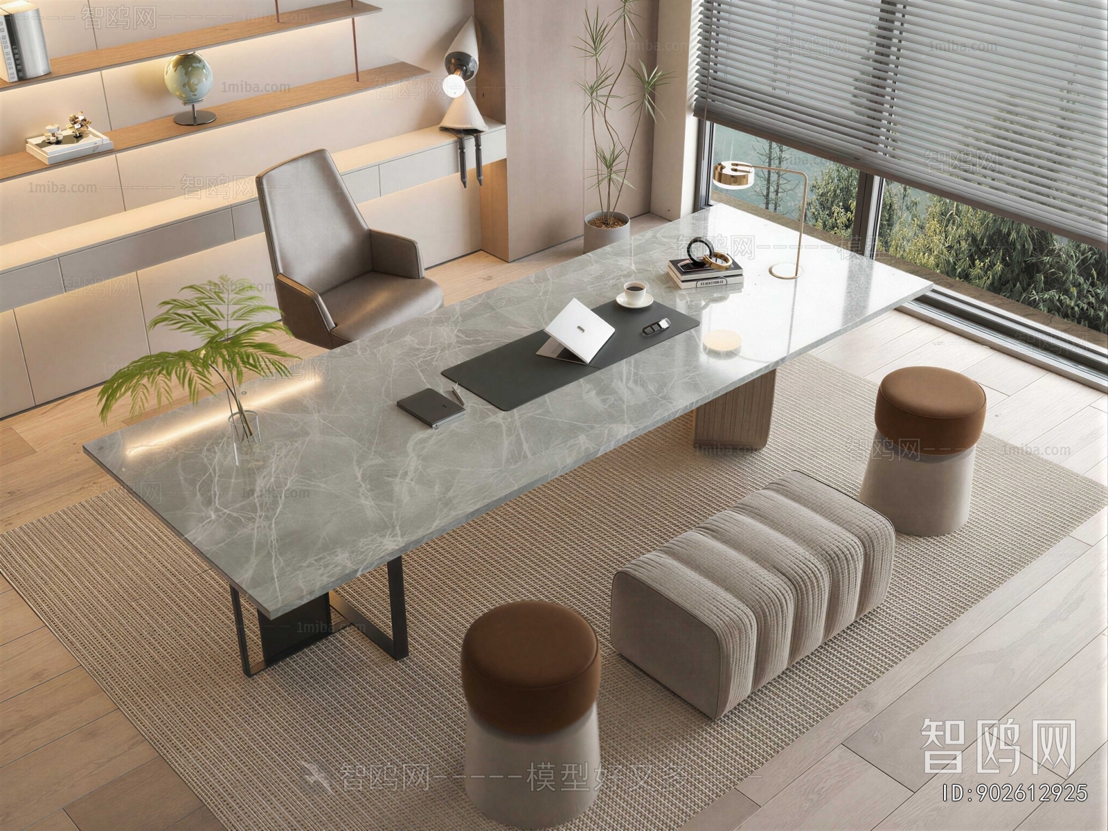 Modern Computer Desk And Chair